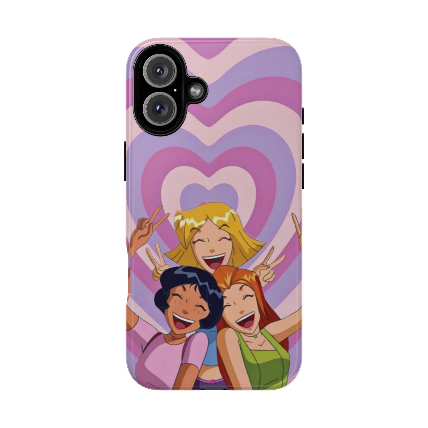 Colorful Phone Case with Cheerful Design, Fun Accessories, Gift for Teens, Trendy Tech Cover, Girls' Birthday Present
