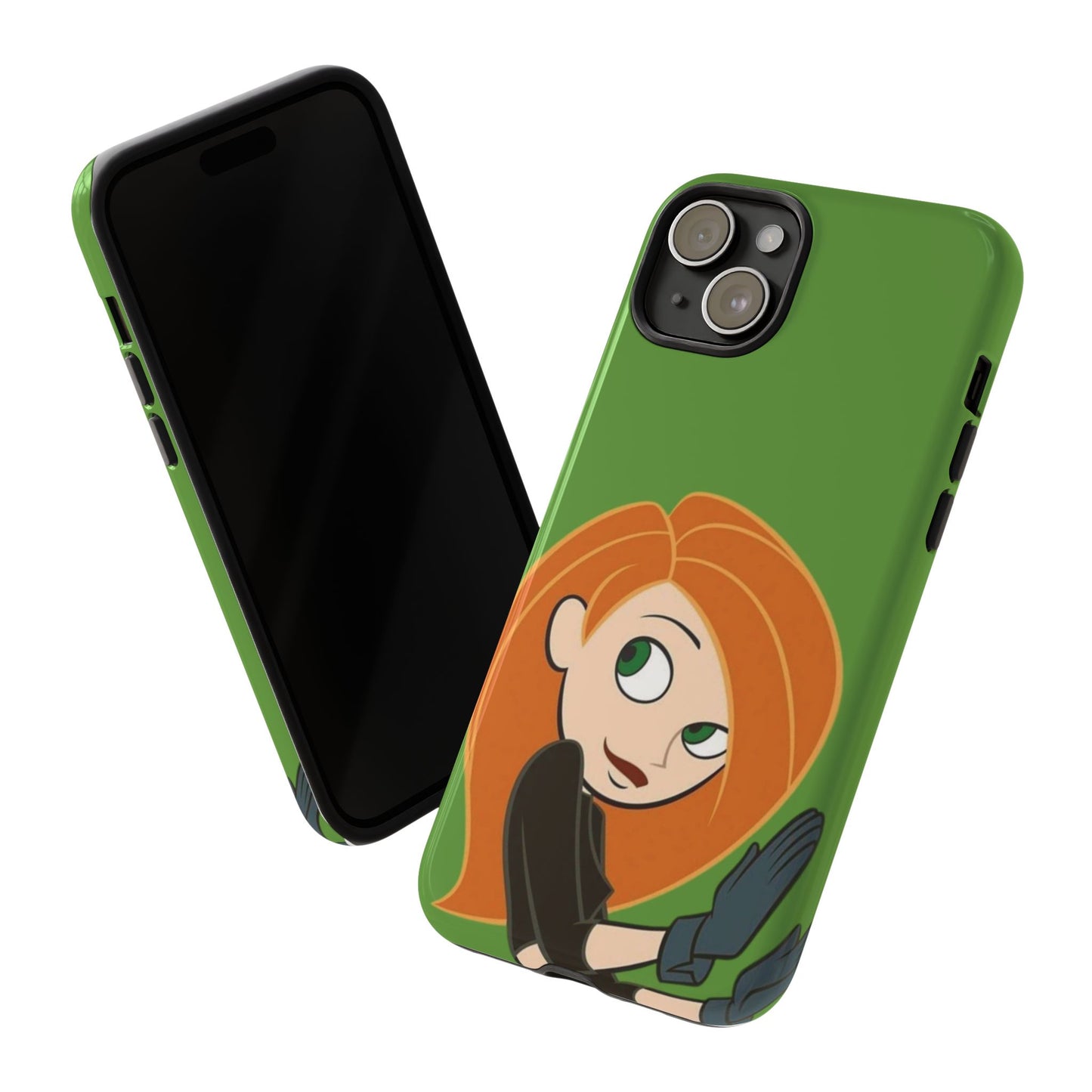 Kim Possible Phone Case, Tough Cases for Teens, Cartoon Accessories, Gift for Her, Pop Culture Merchandise, Fun Tech Gear