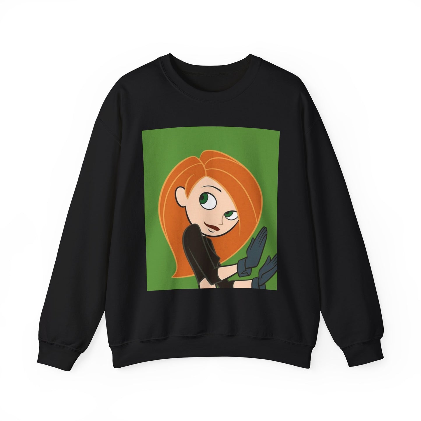 Kim Possible Inspired Sweatshirt, Cozy Crewneck, Cartoon Apparel, Gift for Fans, Comfortable Casual Wear, Unisex Hoodie
