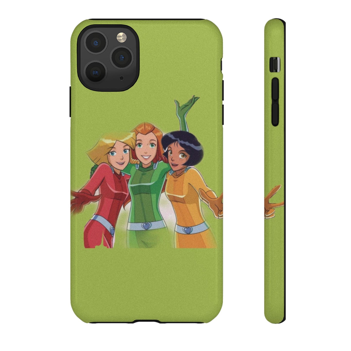 Sassy Phone Case for Tough Girls, Fun Active Protection Cover, Cartoon Friendship, Gift for Teens, Eco-friendly Mobile Accessory