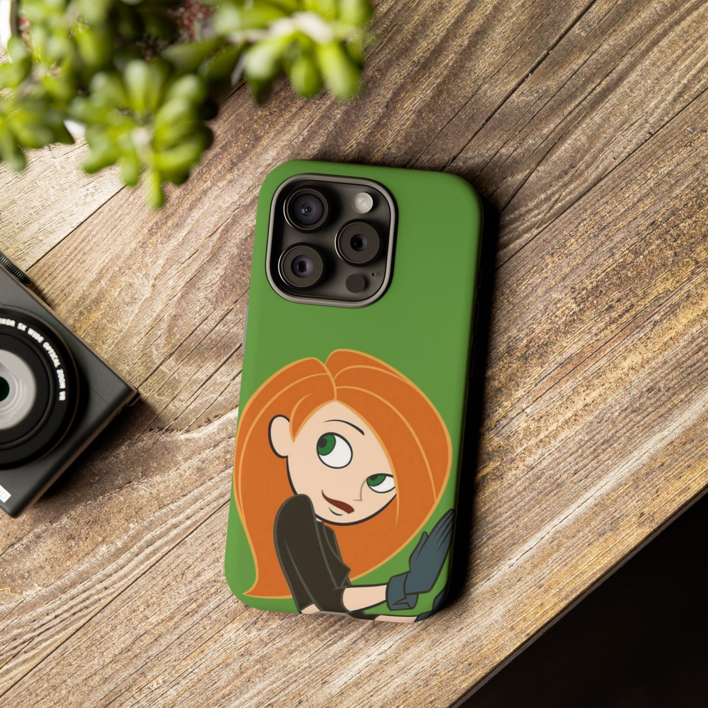 Kim Possible Phone Case, Tough Cases for Teens, Cartoon Accessories, Gift for Her, Pop Culture Merchandise, Fun Tech Gear
