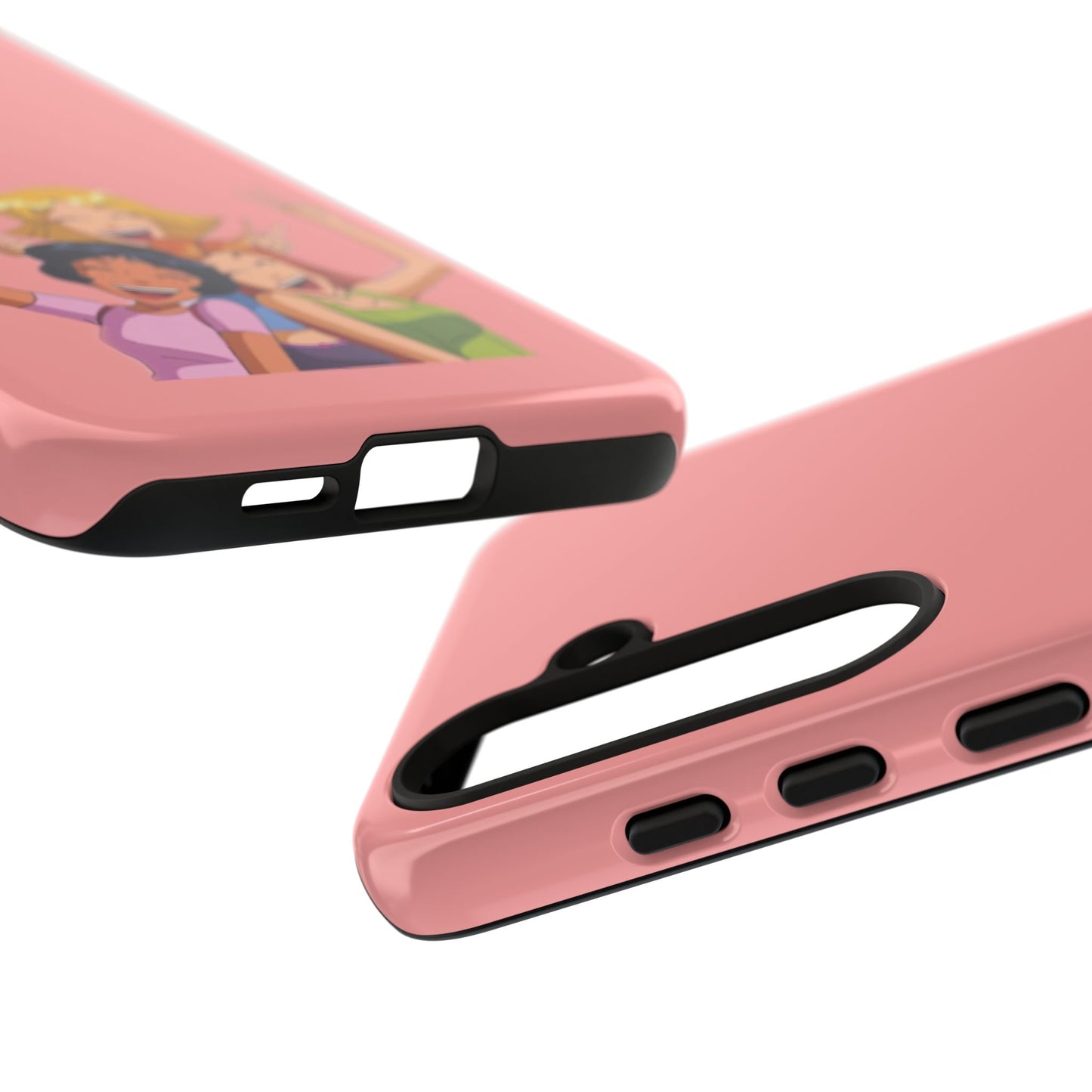 Playful Friendship Phone Case, Cute Girls Phone Cover, Tough Phone Case, Unique Tech Accessory, Gift for Friends, Fun Personalized Case