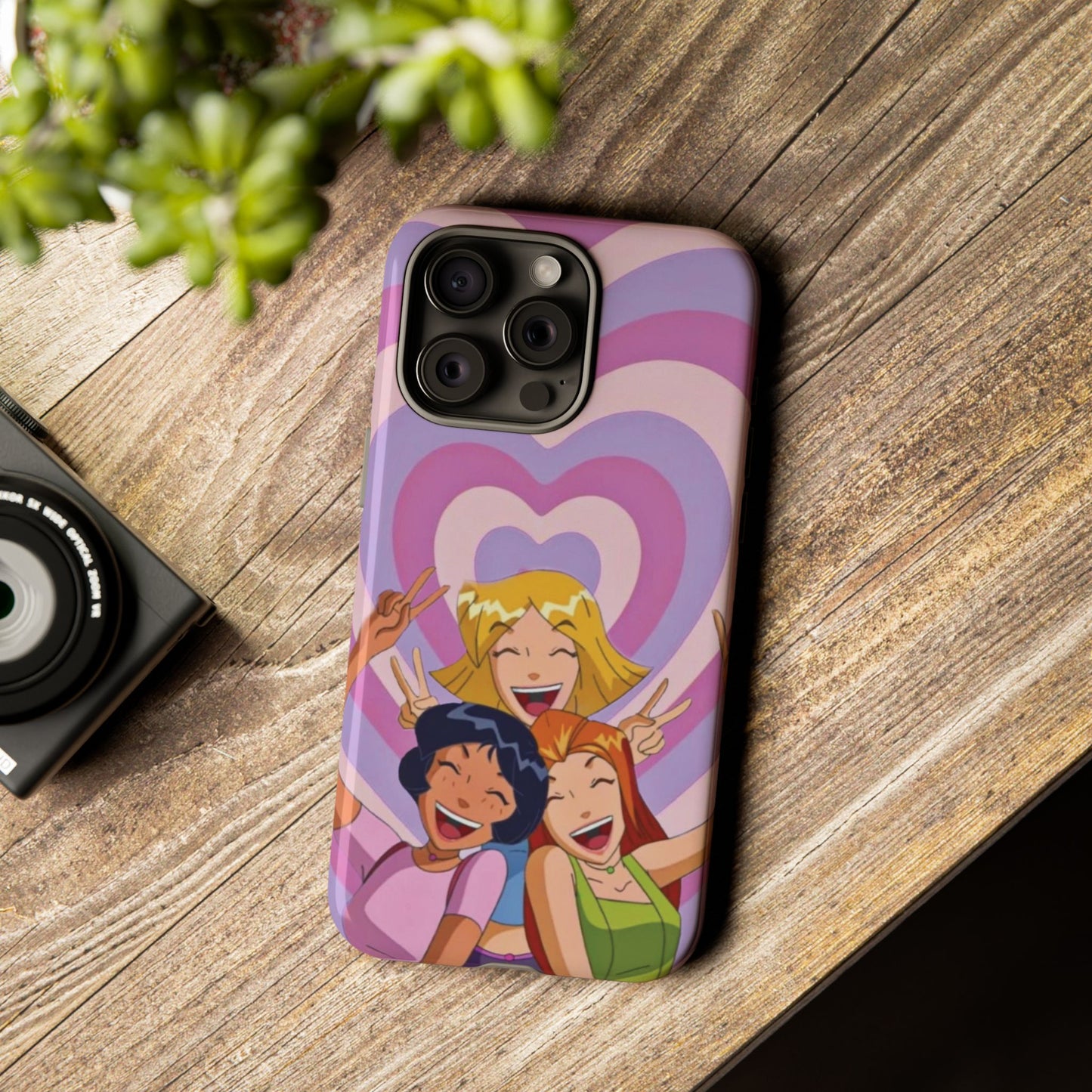 Colorful Phone Case with Cheerful Design, Fun Accessories, Gift for Teens, Trendy Tech Cover, Girls' Birthday Present