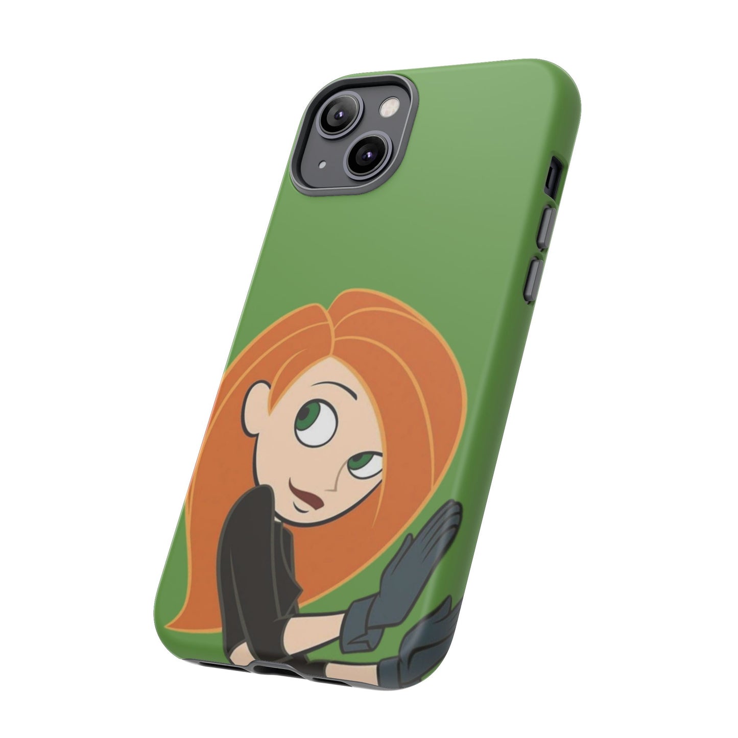 Kim Possible Phone Case, Tough Cases for Teens, Cartoon Accessories, Gift for Her, Pop Culture Merchandise, Fun Tech Gear
