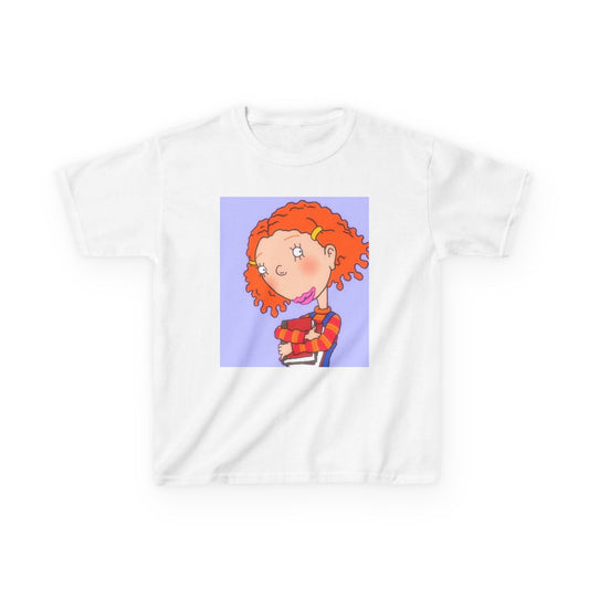 Adorable Kids Cotton Tee with Cute Character Design, Kids T-Shirt, Cartoon Tee, Playful Apparel, Gift for Kids, Birthday Gift