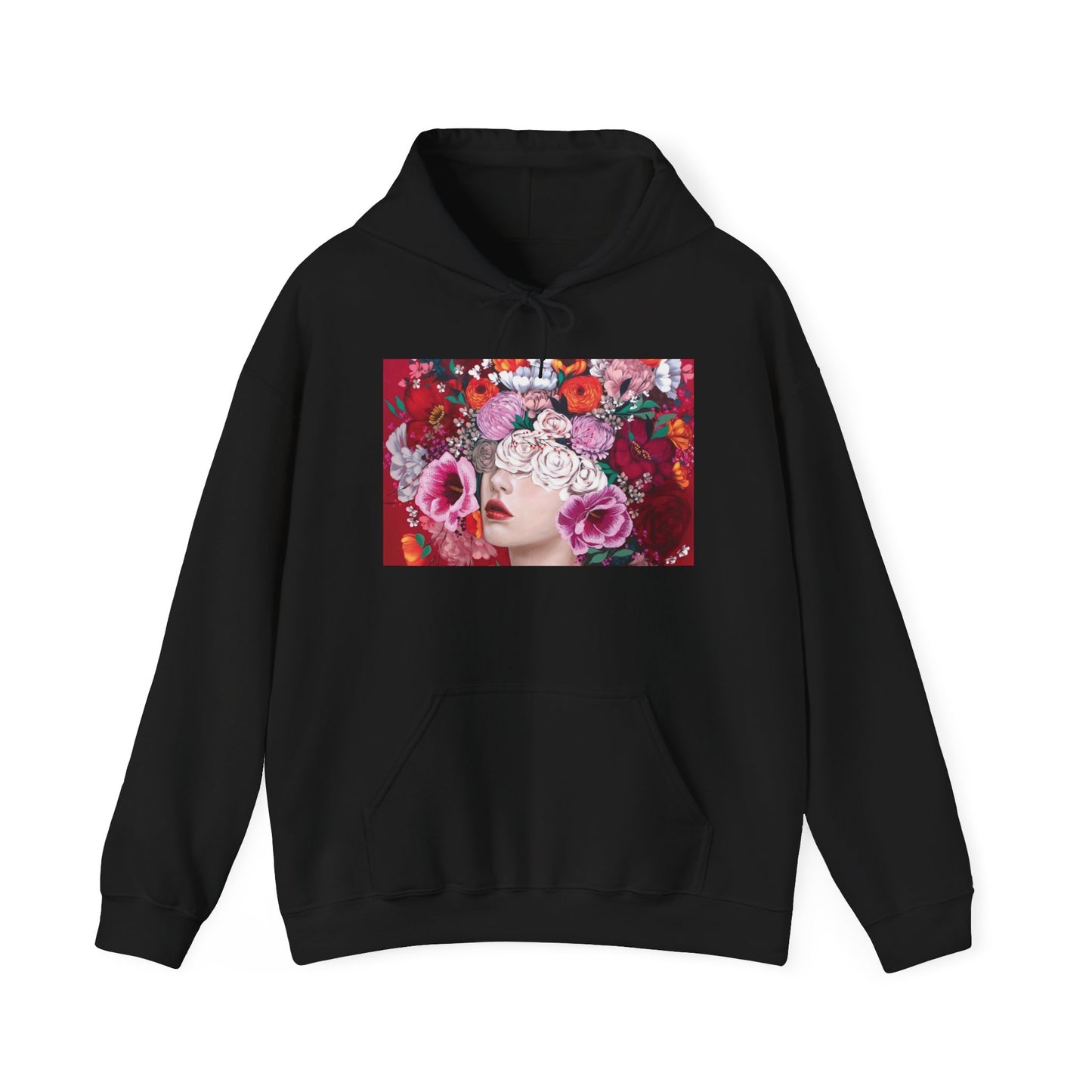 Floral Dreamscape Hoodie: Cozy Sweatshirt with Artistic Floral Design for Art Lovers, Gift for Her, Spring Fashion, Boho Style, [...]