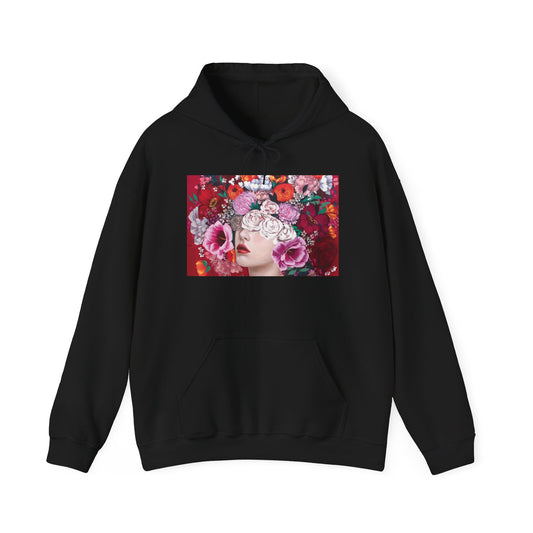 Floral Dreamscape Hoodie: Cozy Sweatshirt with Artistic Floral Design for Art Lovers, Gift for Her, Spring Fashion, Boho Style, [...]