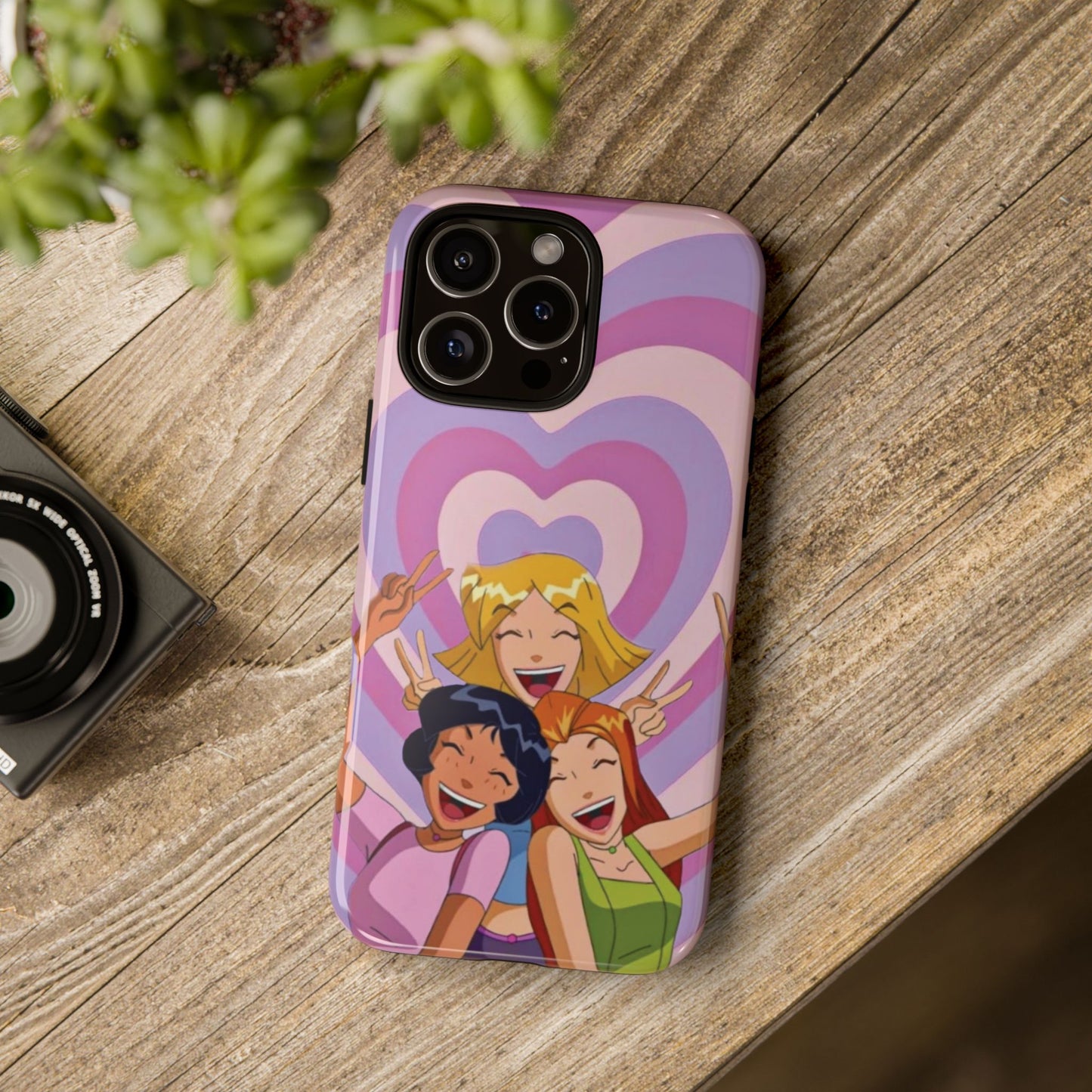Colorful Phone Case with Cheerful Design, Fun Accessories, Gift for Teens, Trendy Tech Cover, Girls' Birthday Present
