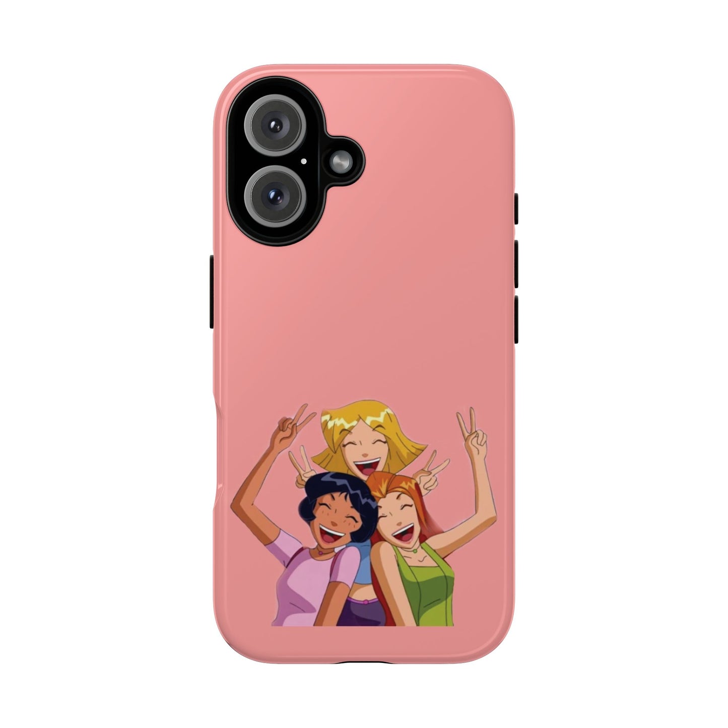 Playful Friendship Phone Case, Cute Girls Phone Cover, Tough Phone Case, Unique Tech Accessory, Gift for Friends, Fun Personalized Case