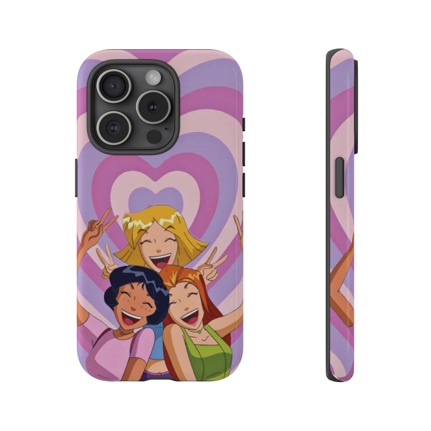 Colorful Phone Case with Cheerful Design, Fun Accessories, Gift for Teens, Trendy Tech Cover, Girls' Birthday Present