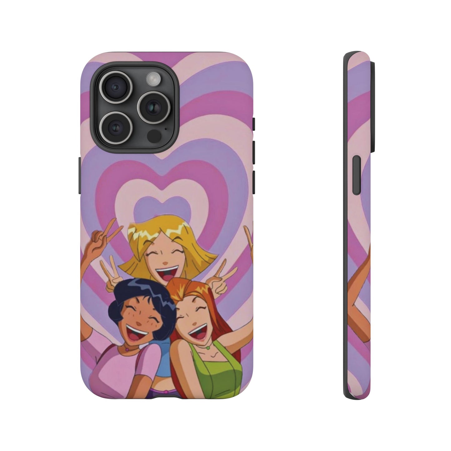 Colorful Phone Case with Cheerful Design, Fun Accessories, Gift for Teens, Trendy Tech Cover, Girls' Birthday Present