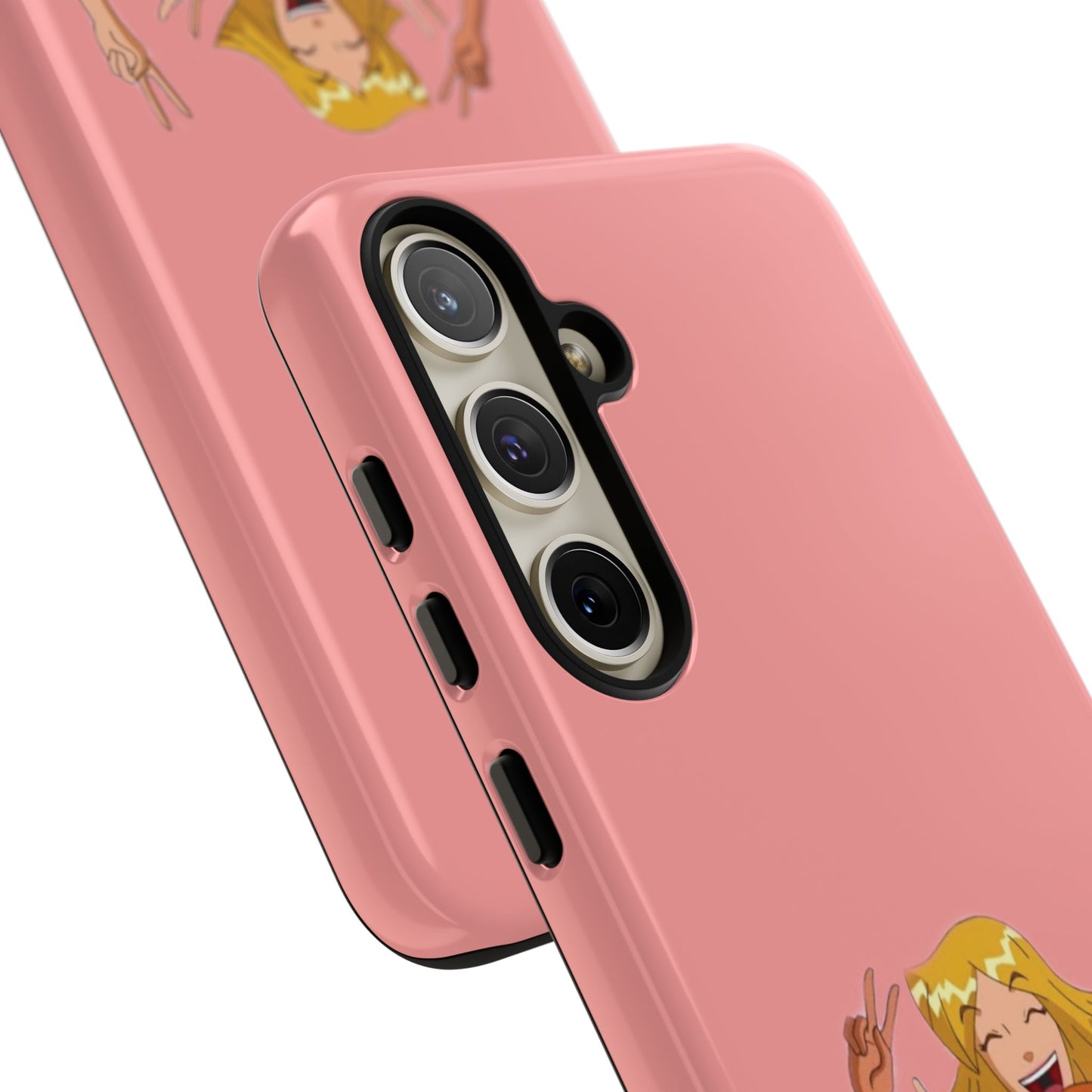 Playful Friendship Phone Case, Cute Girls Phone Cover, Tough Phone Case, Unique Tech Accessory, Gift for Friends, Fun Personalized Case