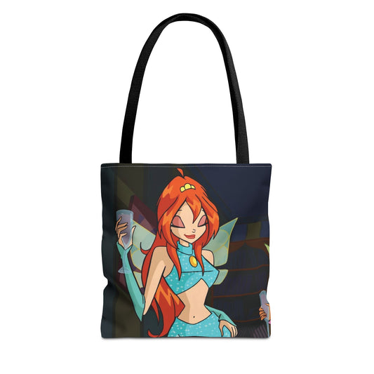 Fairy Princess Tote Bag | AOP Floral Shopper | Magic Gift for Her | Fairy Lover Essential | Eco-Friendly Style
