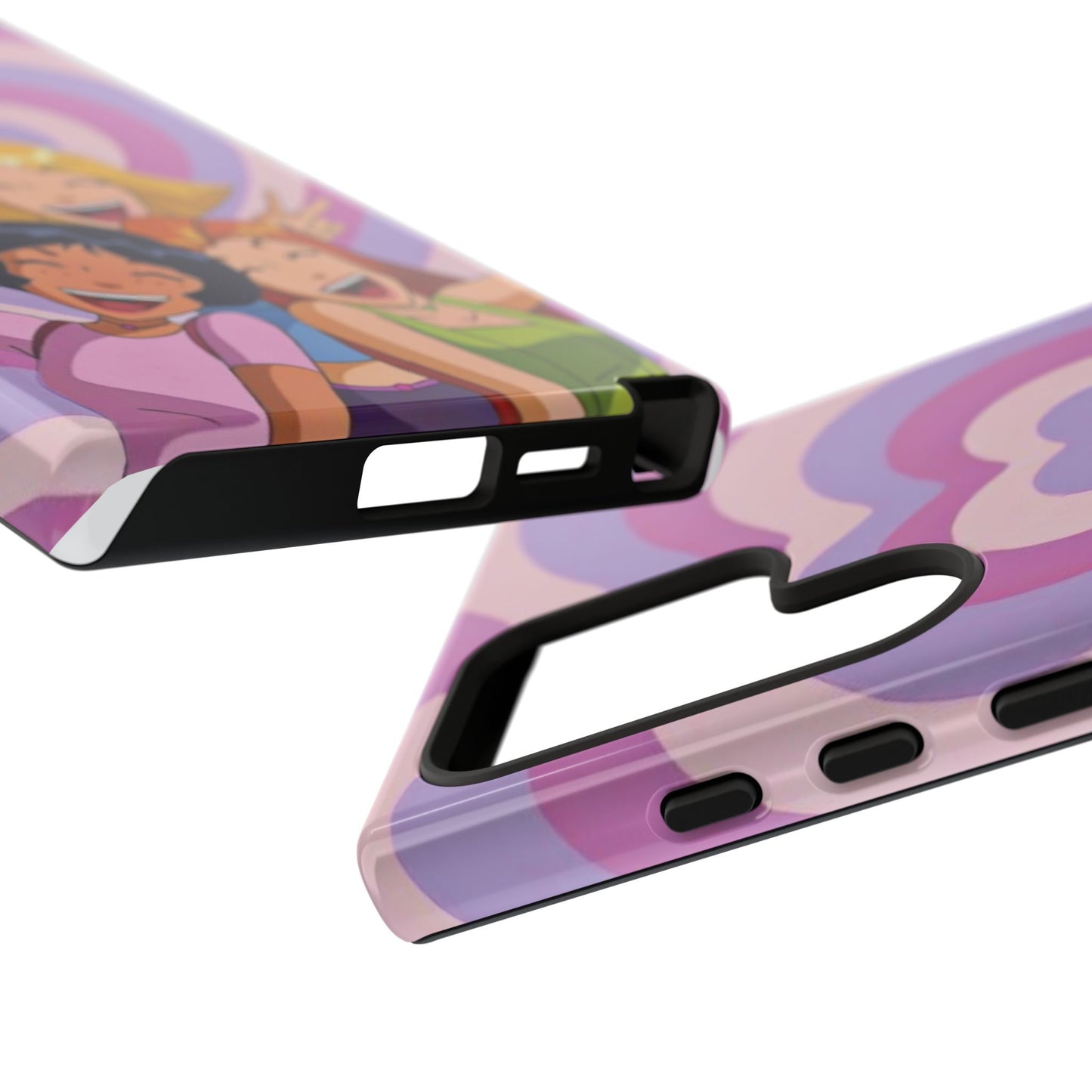 Colorful Phone Case with Cheerful Design, Fun Accessories, Gift for Teens, Trendy Tech Cover, Girls' Birthday Present