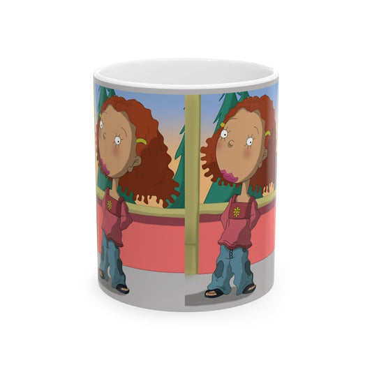 Colorful Cartoon Character Ceramic Mug - Fun Coffee Cup, Gift for Kids, Unique Drinkware, Birthday Present, Whimsical Kitchen Decor