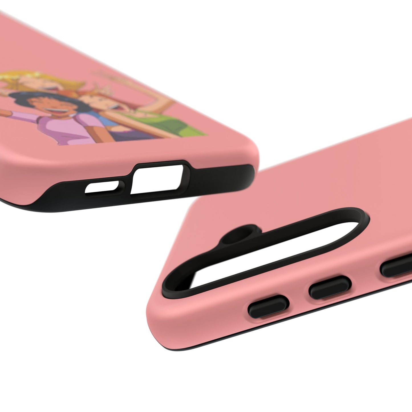 Playful Friendship Phone Case, Cute Girls Phone Cover, Tough Phone Case, Unique Tech Accessory, Gift for Friends, Fun Personalized Case