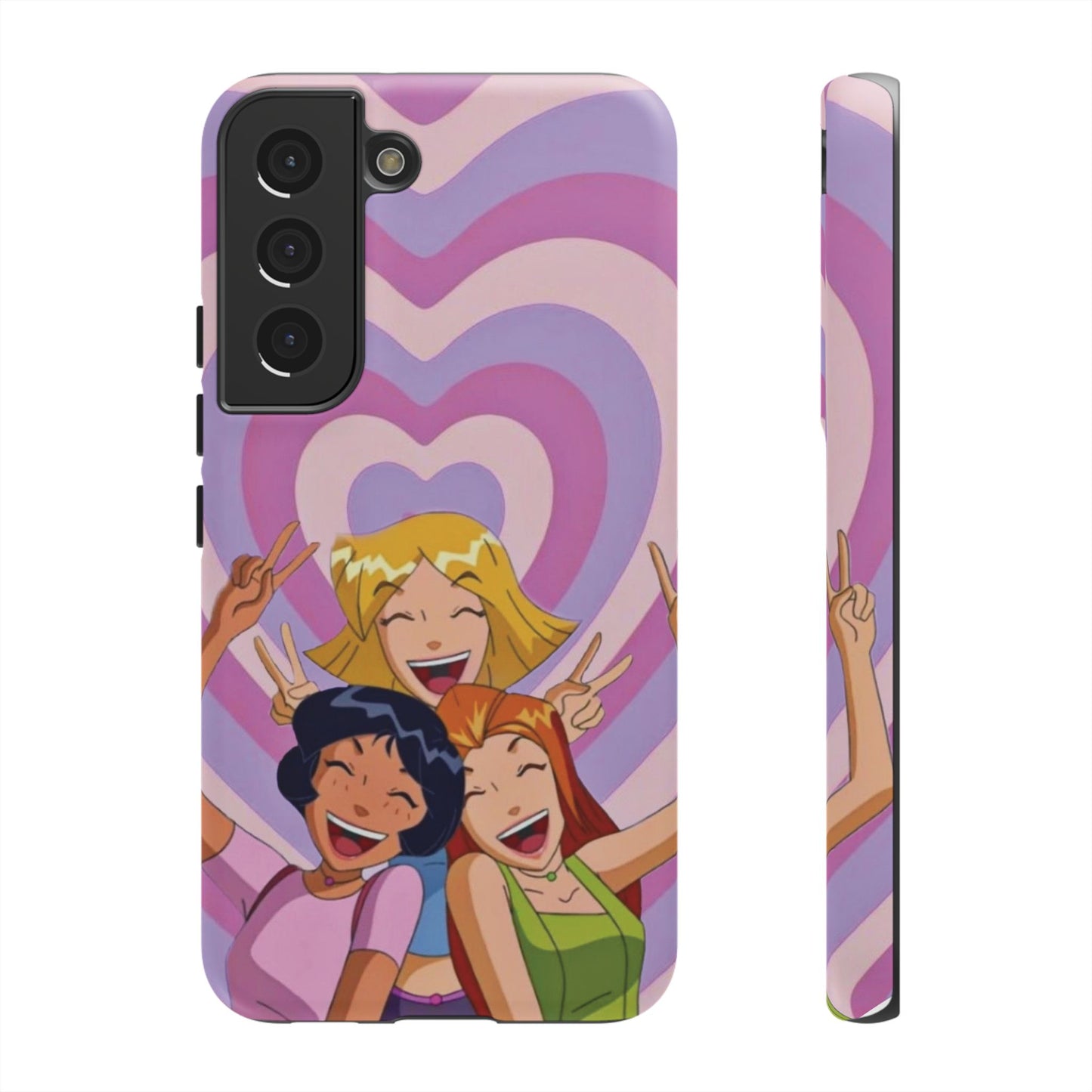 Colorful Phone Case with Cheerful Design, Fun Accessories, Gift for Teens, Trendy Tech Cover, Girls' Birthday Present
