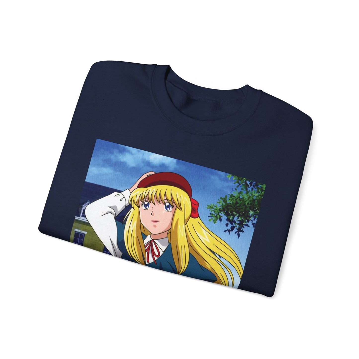 Anime-Inspired Unisex Crewneck Sweatshirt, Cozy Gift for Fans, Casual Wear, Everyday Comfort, Art Collector's Apparel