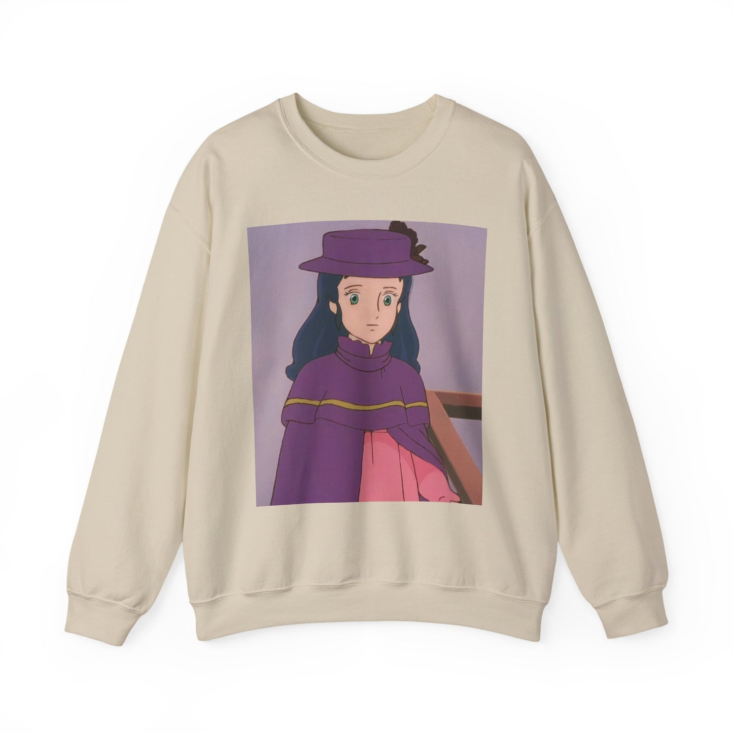 Cozy Cartoon Crewneck Sweatshirt, Anime Sweater, Cute Gift, Casual Attire, Cozy Fashion, Everyday Wear