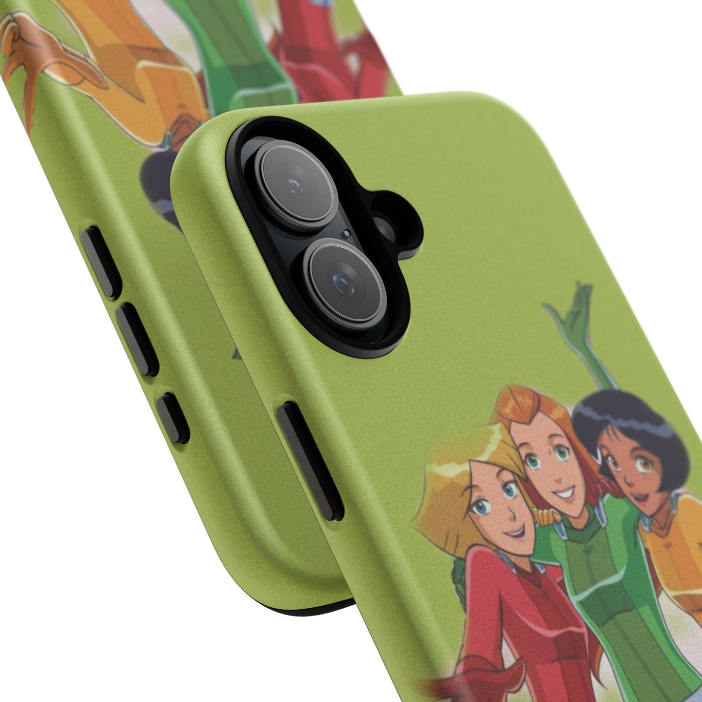 Sassy Phone Case for Tough Girls, Fun Active Protection Cover, Cartoon Friendship, Gift for Teens, Eco-friendly Mobile Accessory