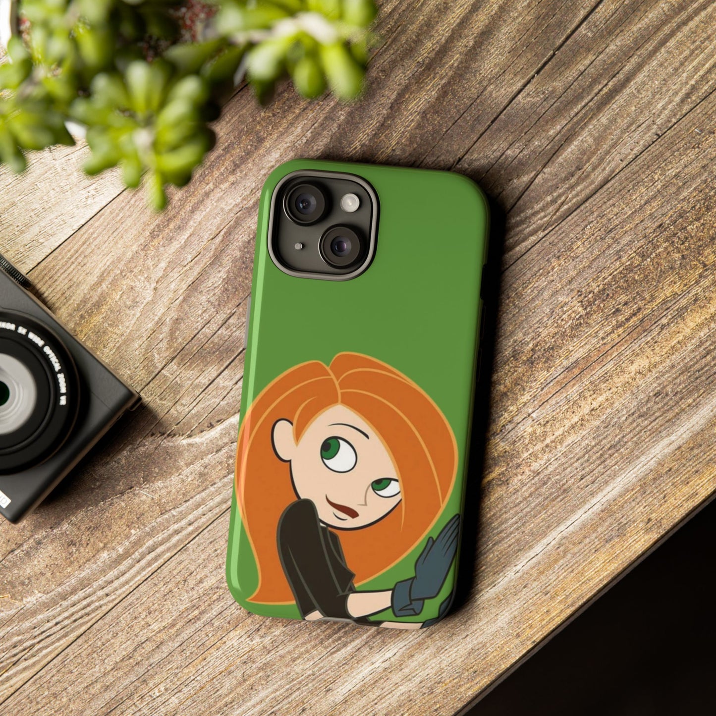 Kim Possible Phone Case, Tough Cases for Teens, Cartoon Accessories, Gift for Her, Pop Culture Merchandise, Fun Tech Gear