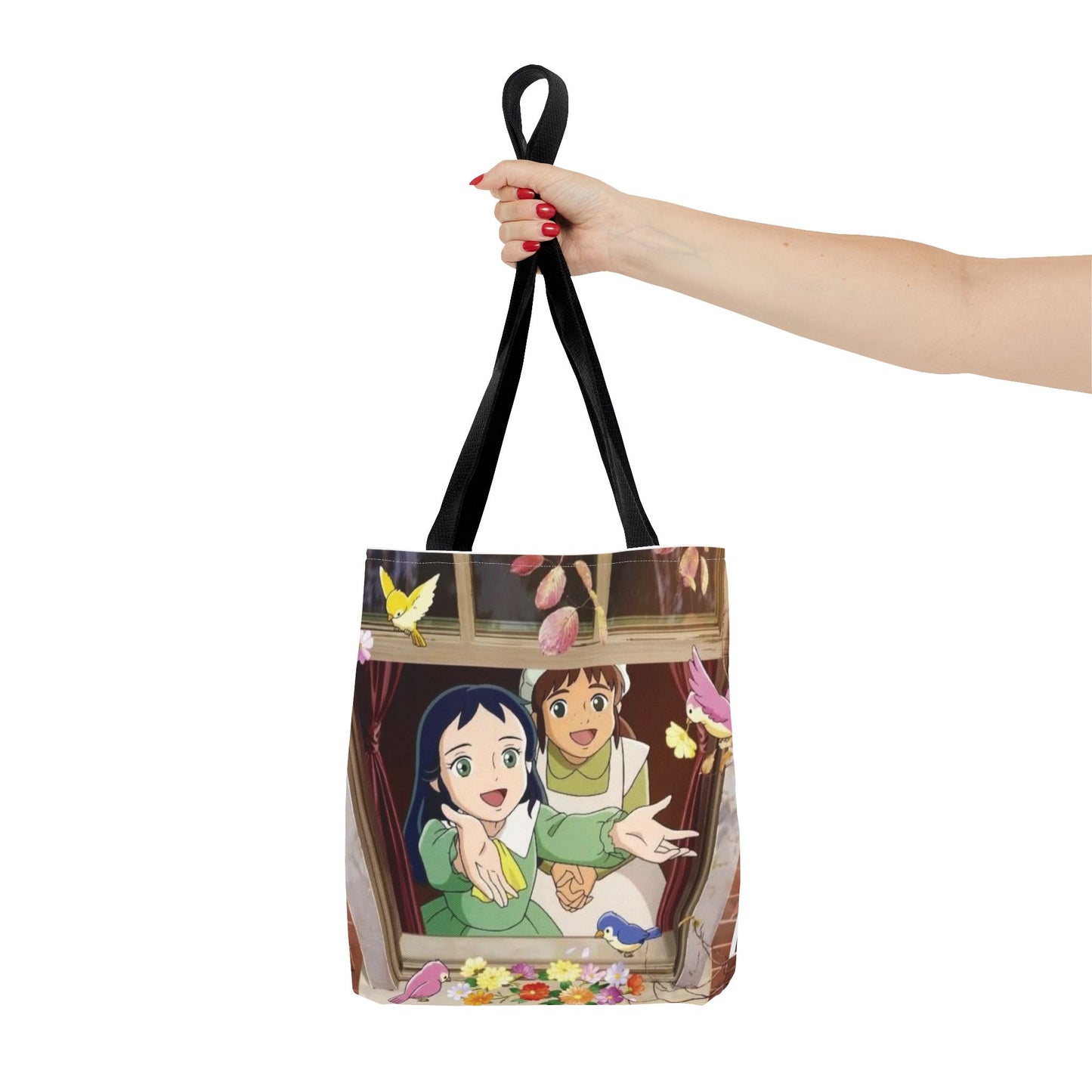 Anime-Inspired Tote Bag, Perfect for Gift Giving, Everyday Use, Eco-Friendly, Shopping, Library