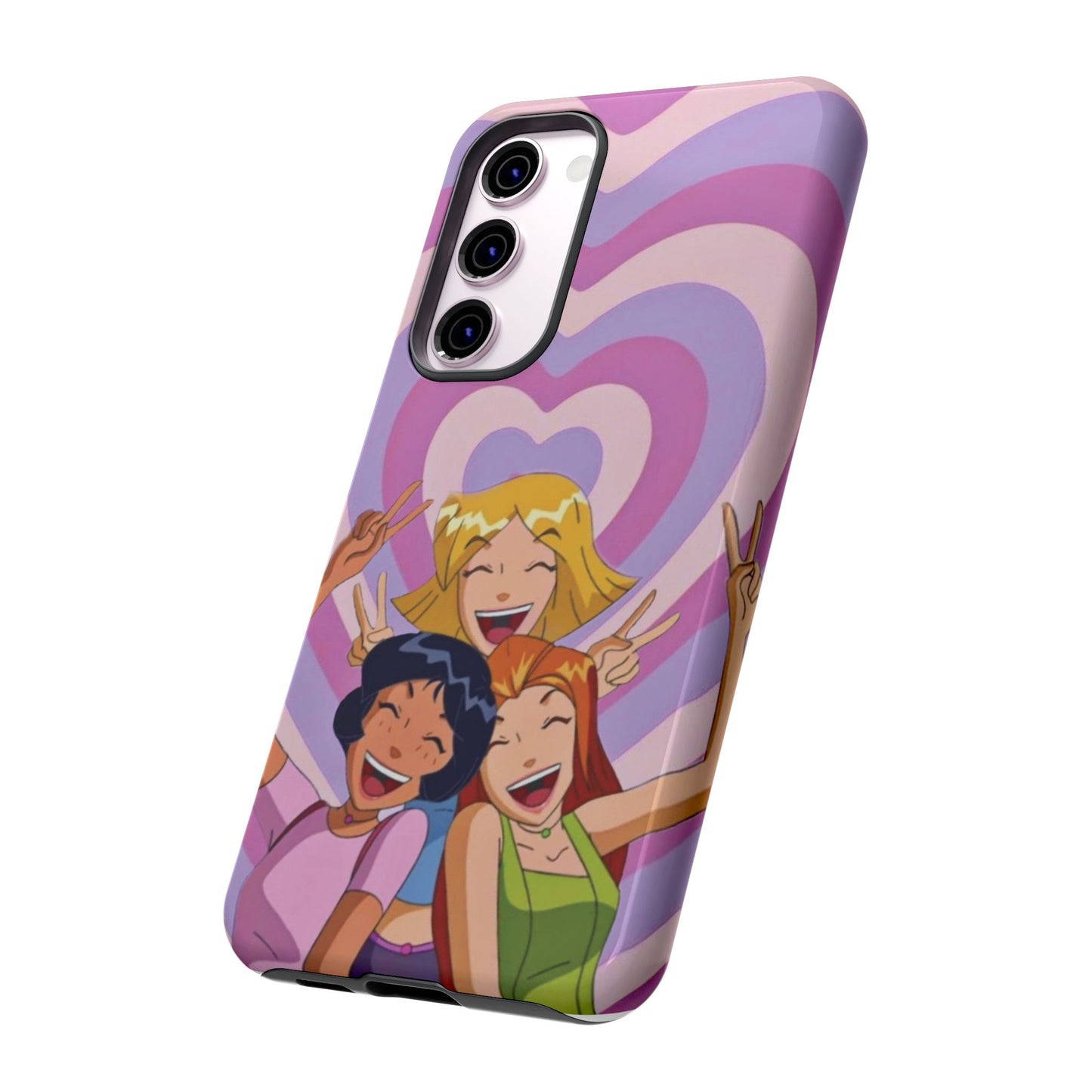 Colorful Phone Case with Cheerful Design, Fun Accessories, Gift for Teens, Trendy Tech Cover, Girls' Birthday Present