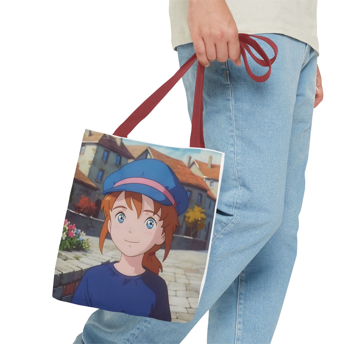 Anime-Inspired Tote Bag, Cute Character Purse for Everyday Use, Gift for Fans, Studio Display Bag, Trendy Accessory