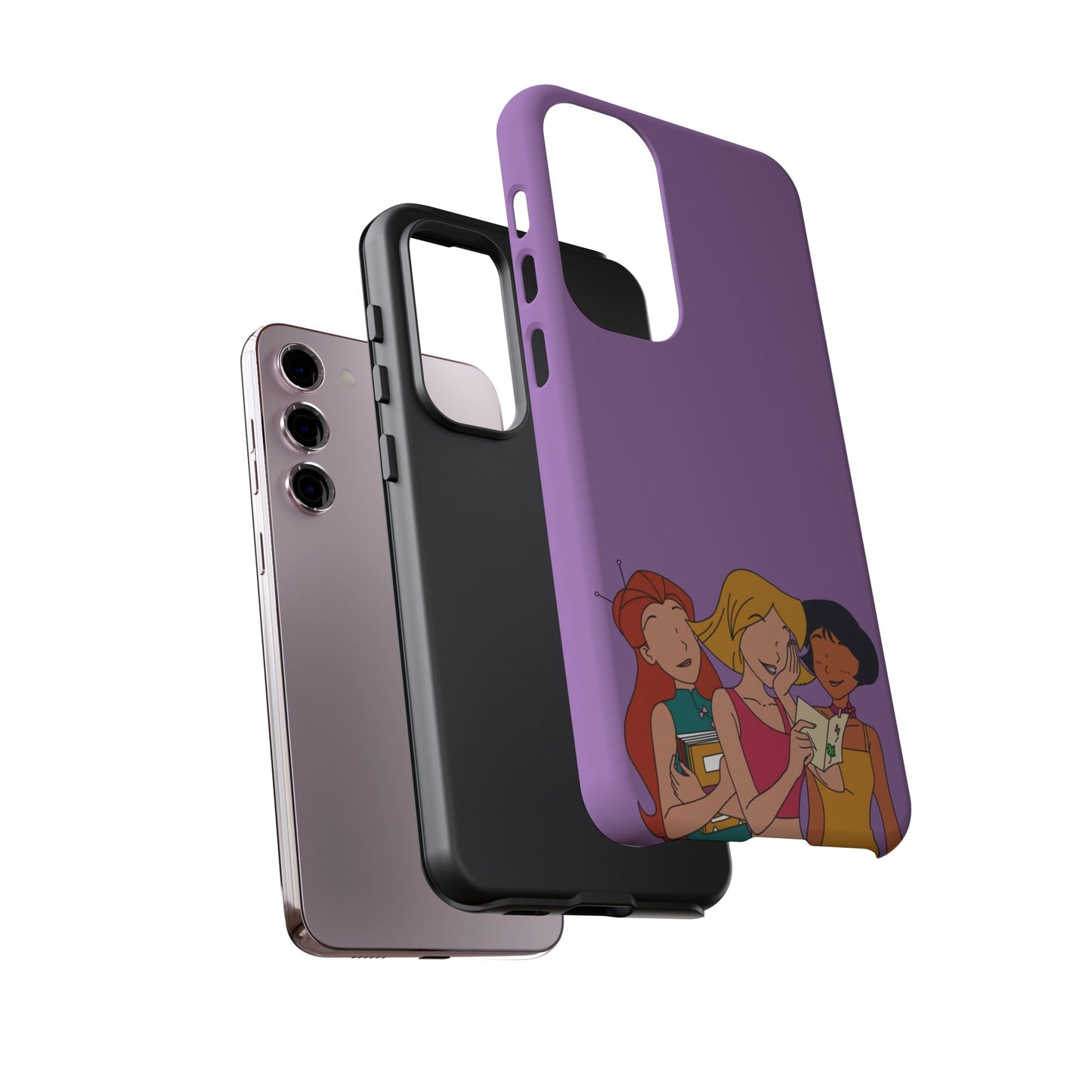 Colorful Phone Case, Cute Tough Cases for Teens, Friendship Gifts, Cartoon Aesthetic Phone Accessories, Fun & Stylish Mobile Covers