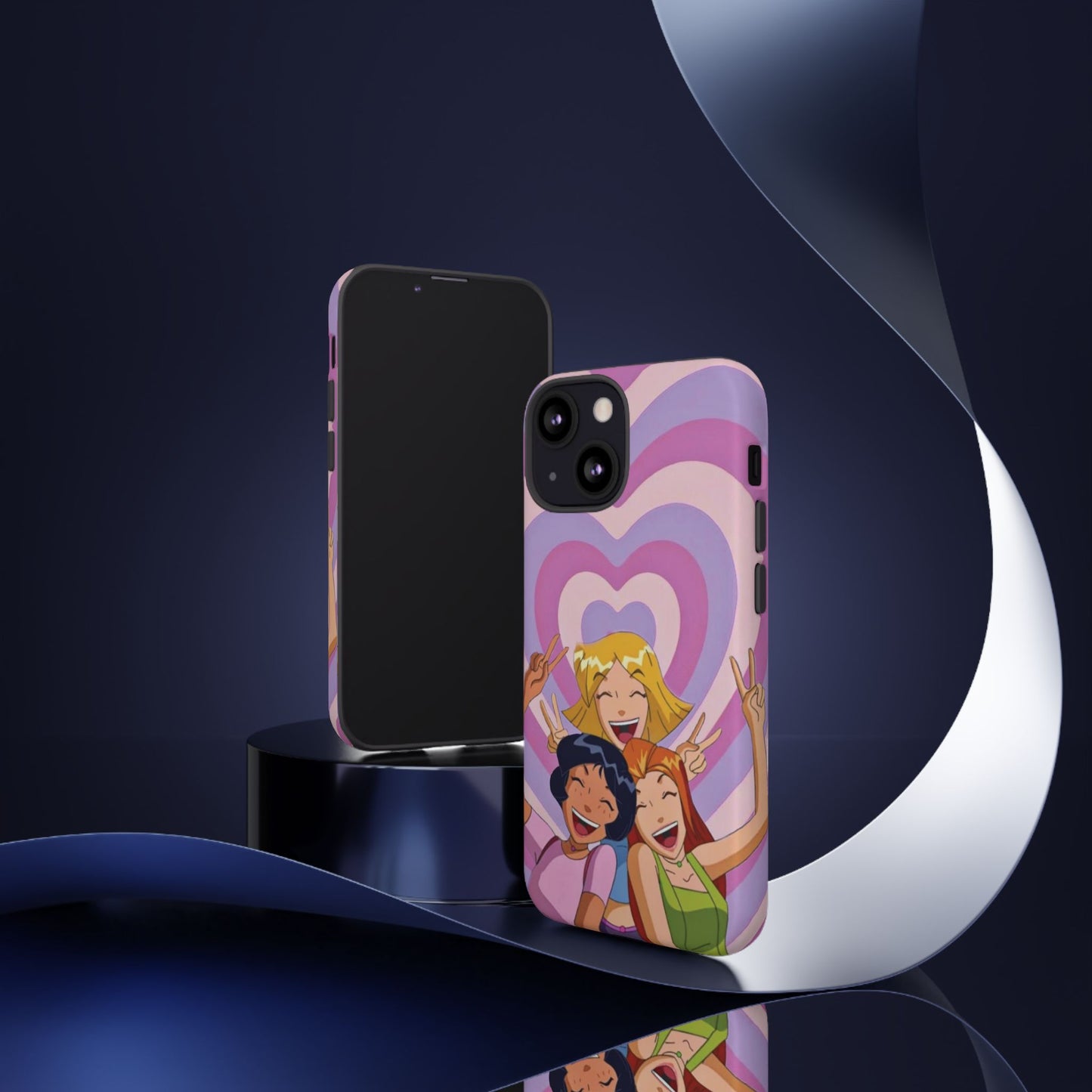 Colorful Phone Case with Cheerful Design, Fun Accessories, Gift for Teens, Trendy Tech Cover, Girls' Birthday Present