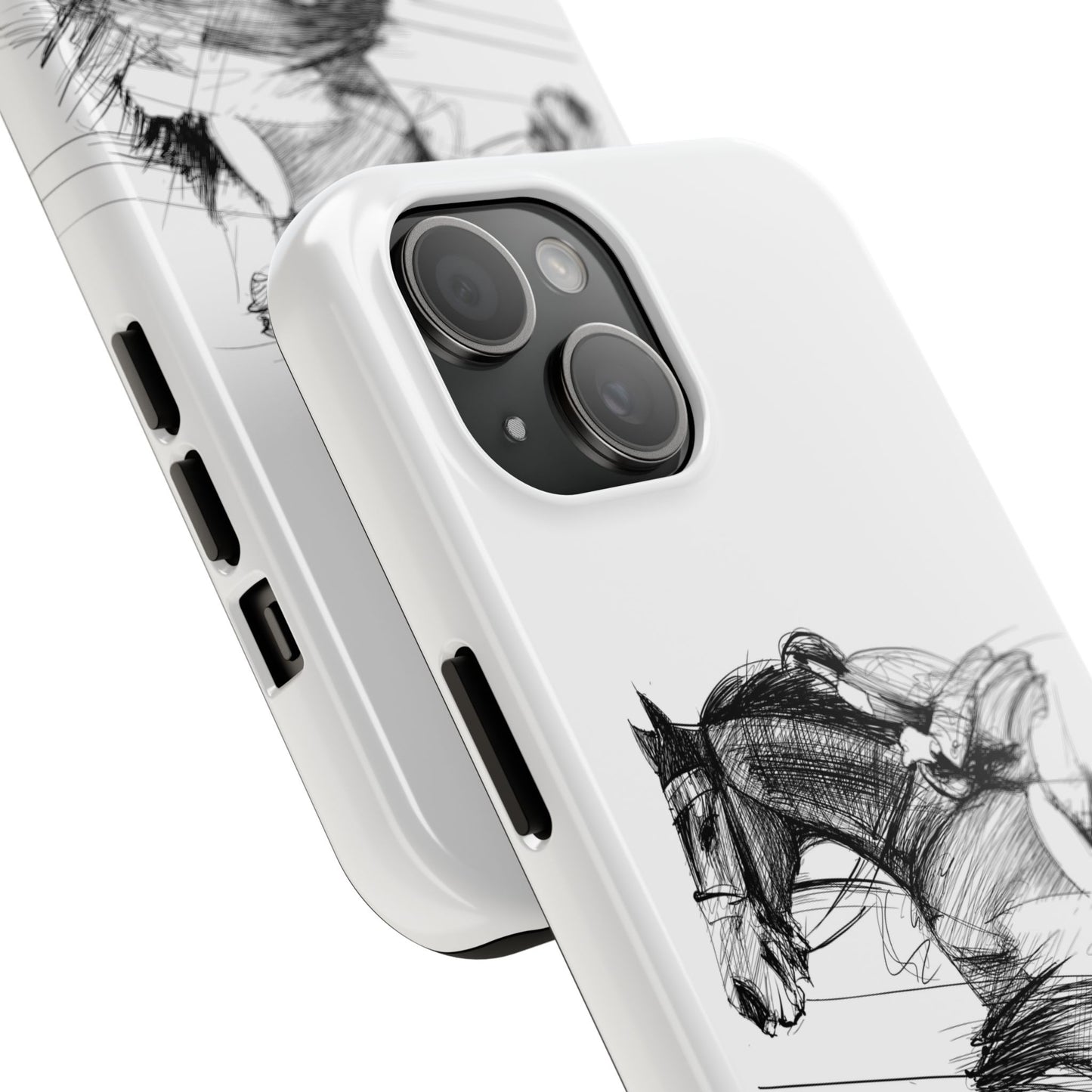 Stylish Horseback Riding Phone Case - Durable Tough Cases for Equestrians, Gift Idea for Horse Lovers, Unique Phone Accessory, [...]