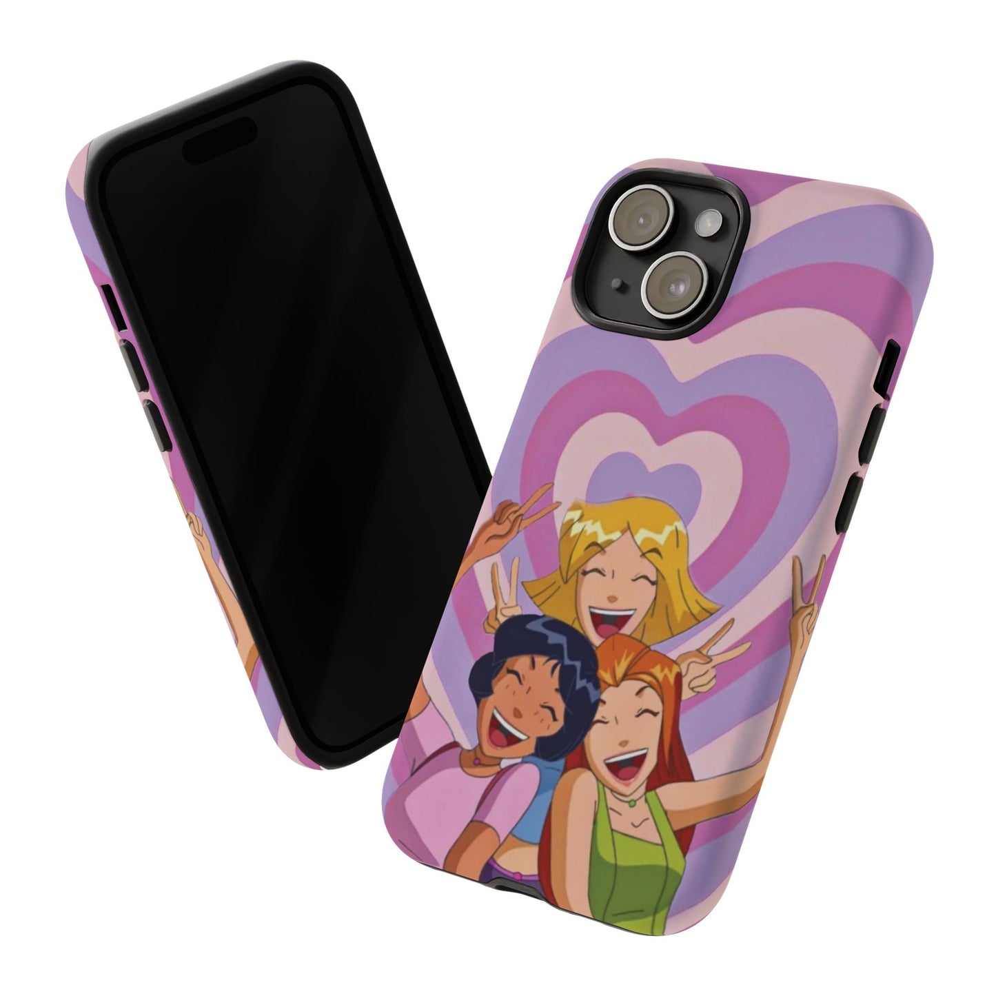 Colorful Phone Case with Cheerful Design, Fun Accessories, Gift for Teens, Trendy Tech Cover, Girls' Birthday Present