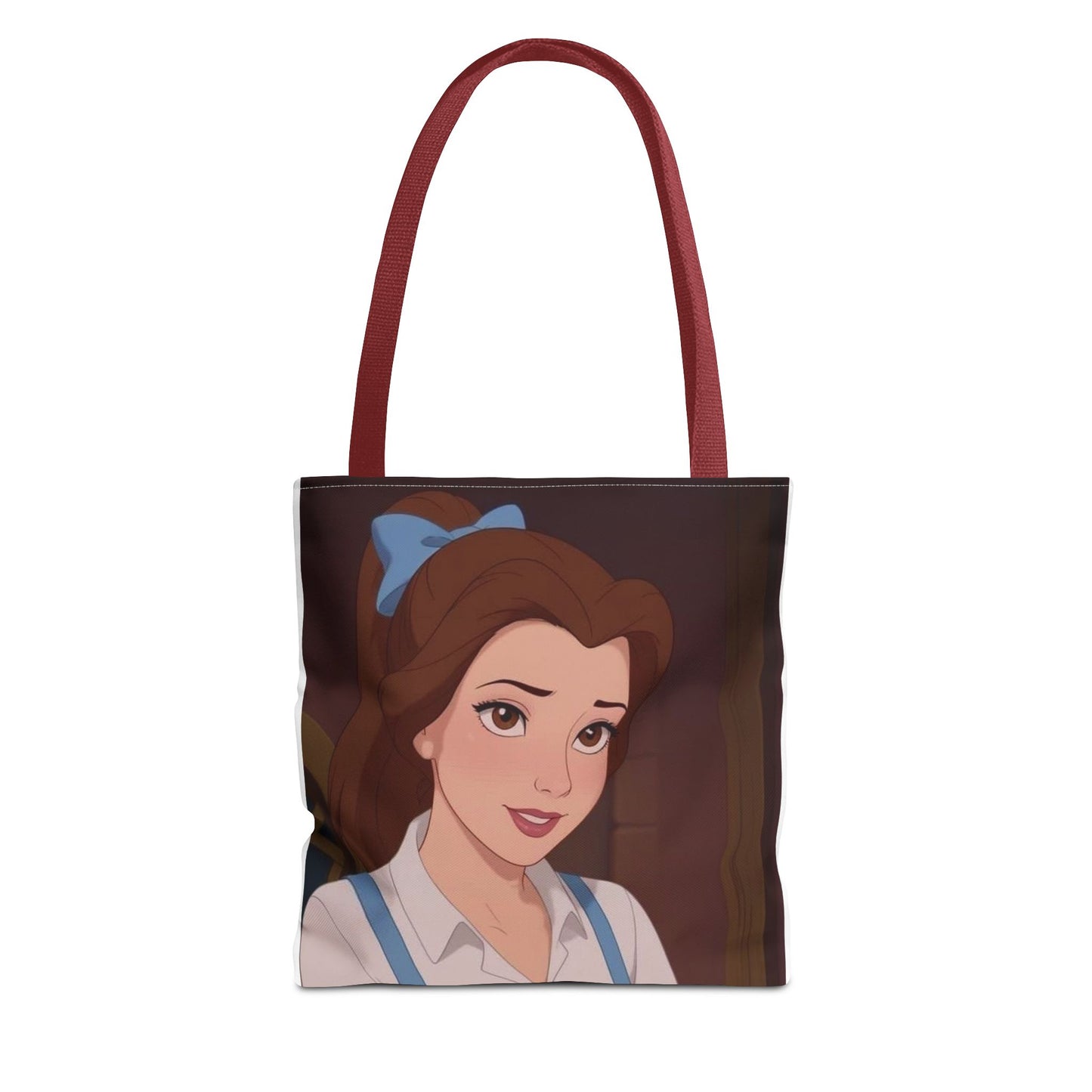 Belle Inspired Tote Bag - Disney Fan Gift, AOP Print, Versatile Carry-All Bag, Ideal for Shopping, Beach, or Daily Use