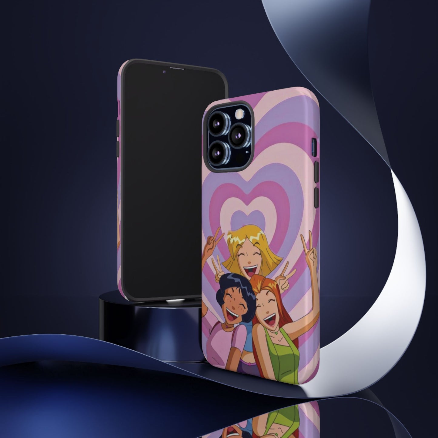 Colorful Phone Case with Cheerful Design, Fun Accessories, Gift for Teens, Trendy Tech Cover, Girls' Birthday Present