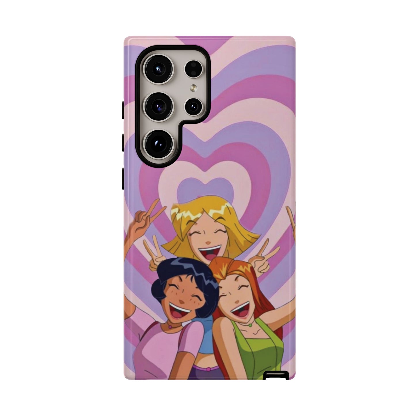Colorful Phone Case with Cheerful Design, Fun Accessories, Gift for Teens, Trendy Tech Cover, Girls' Birthday Present