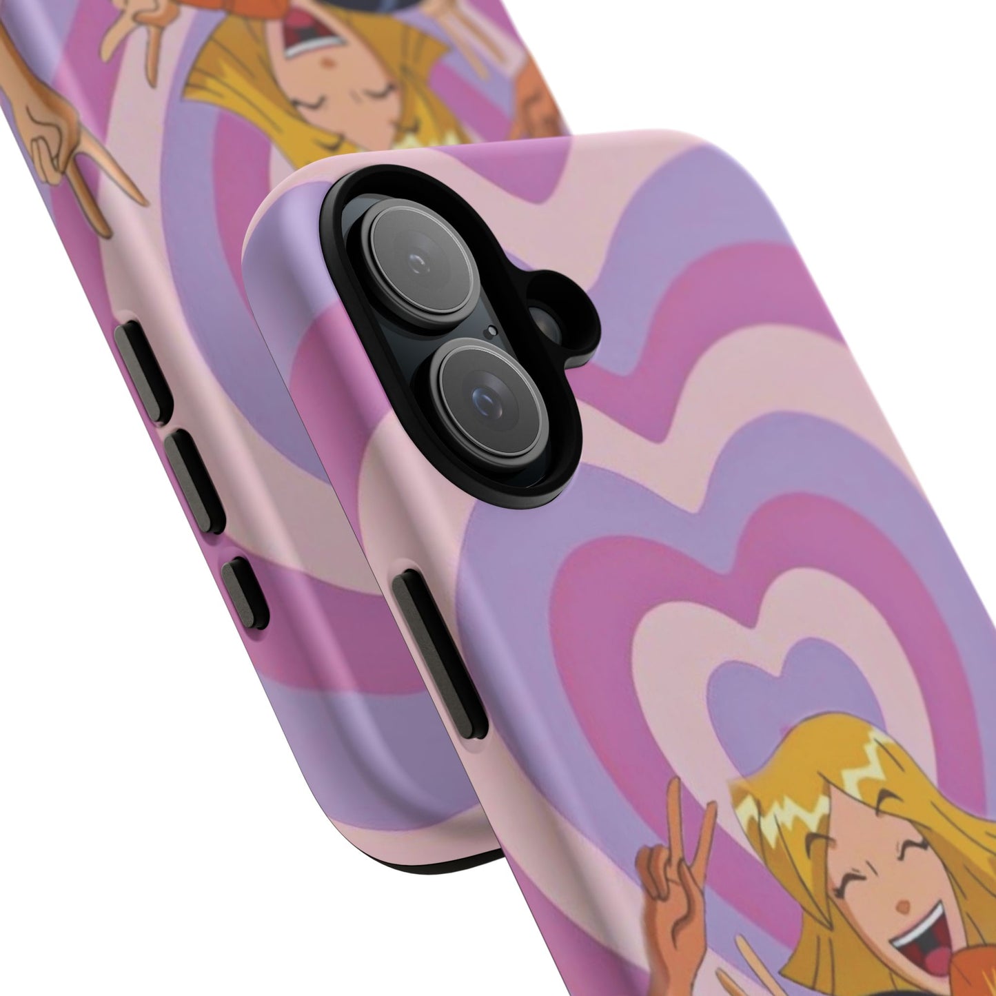 Colorful Phone Case with Cheerful Design, Fun Accessories, Gift for Teens, Trendy Tech Cover, Girls' Birthday Present