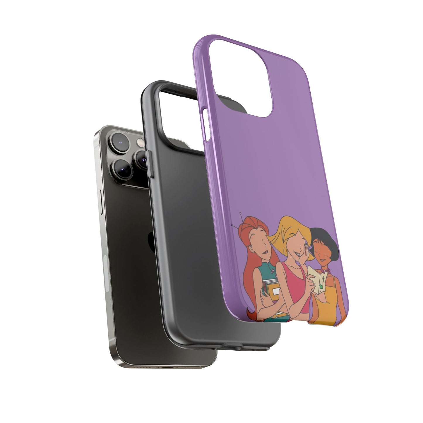 Colorful Phone Case, Cute Tough Cases for Teens, Friendship Gifts, Cartoon Aesthetic Phone Accessories, Fun & Stylish Mobile Covers
