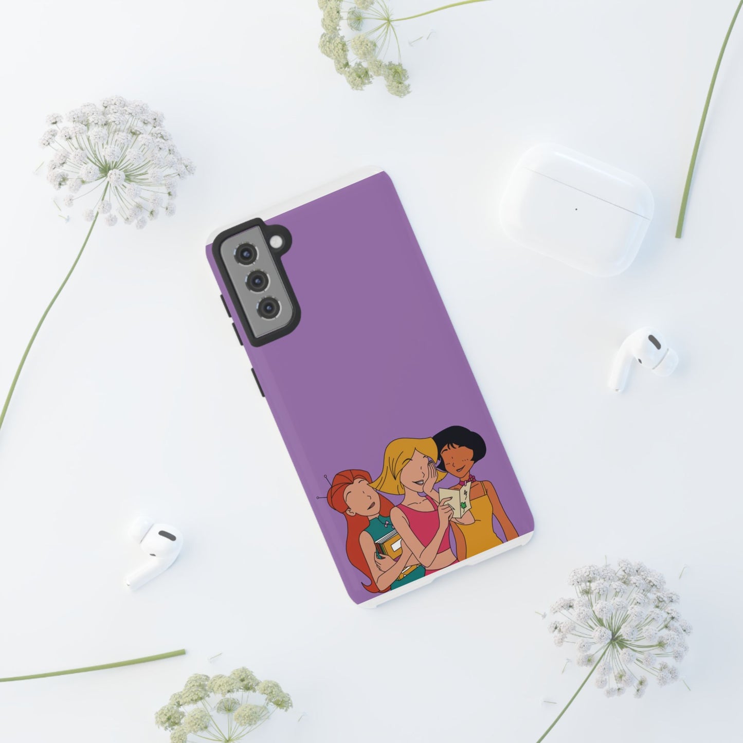 Colorful Phone Case, Cute Tough Cases for Teens, Friendship Gifts, Cartoon Aesthetic Phone Accessories, Fun & Stylish Mobile Covers