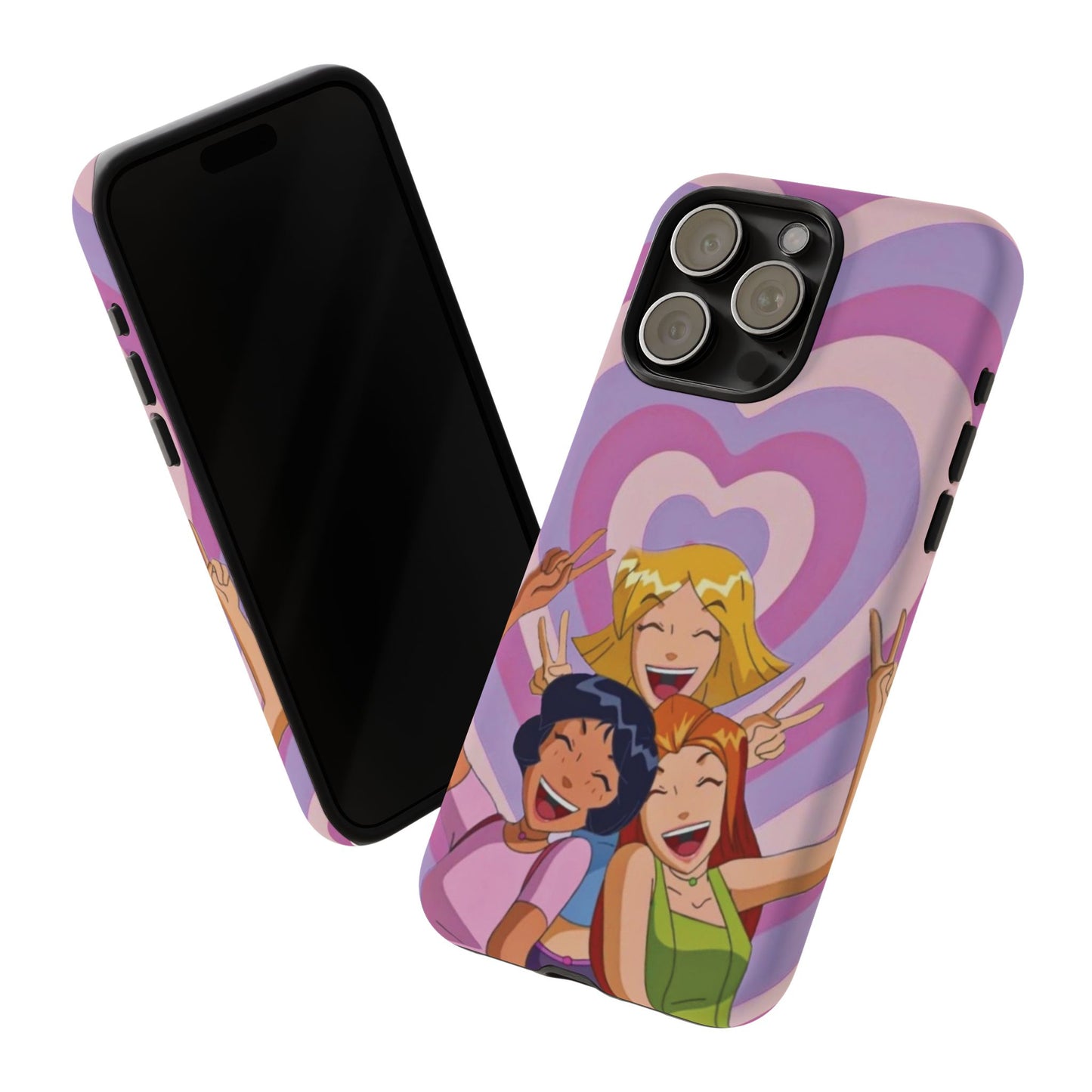 Colorful Phone Case with Cheerful Design, Fun Accessories, Gift for Teens, Trendy Tech Cover, Girls' Birthday Present