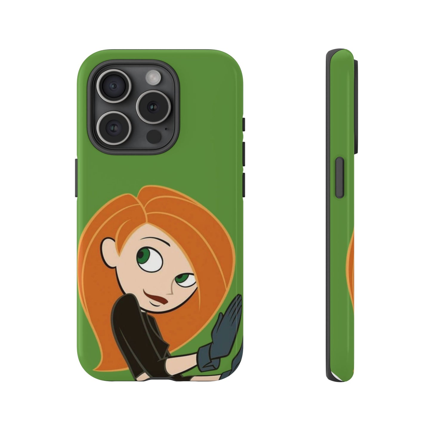 Kim Possible Phone Case, Tough Cases for Teens, Cartoon Accessories, Gift for Her, Pop Culture Merchandise, Fun Tech Gear