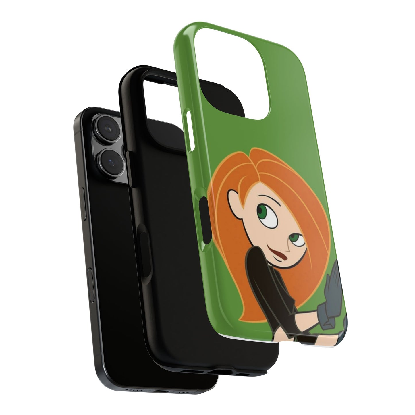 Kim Possible Phone Case, Tough Cases for Teens, Cartoon Accessories, Gift for Her, Pop Culture Merchandise, Fun Tech Gear