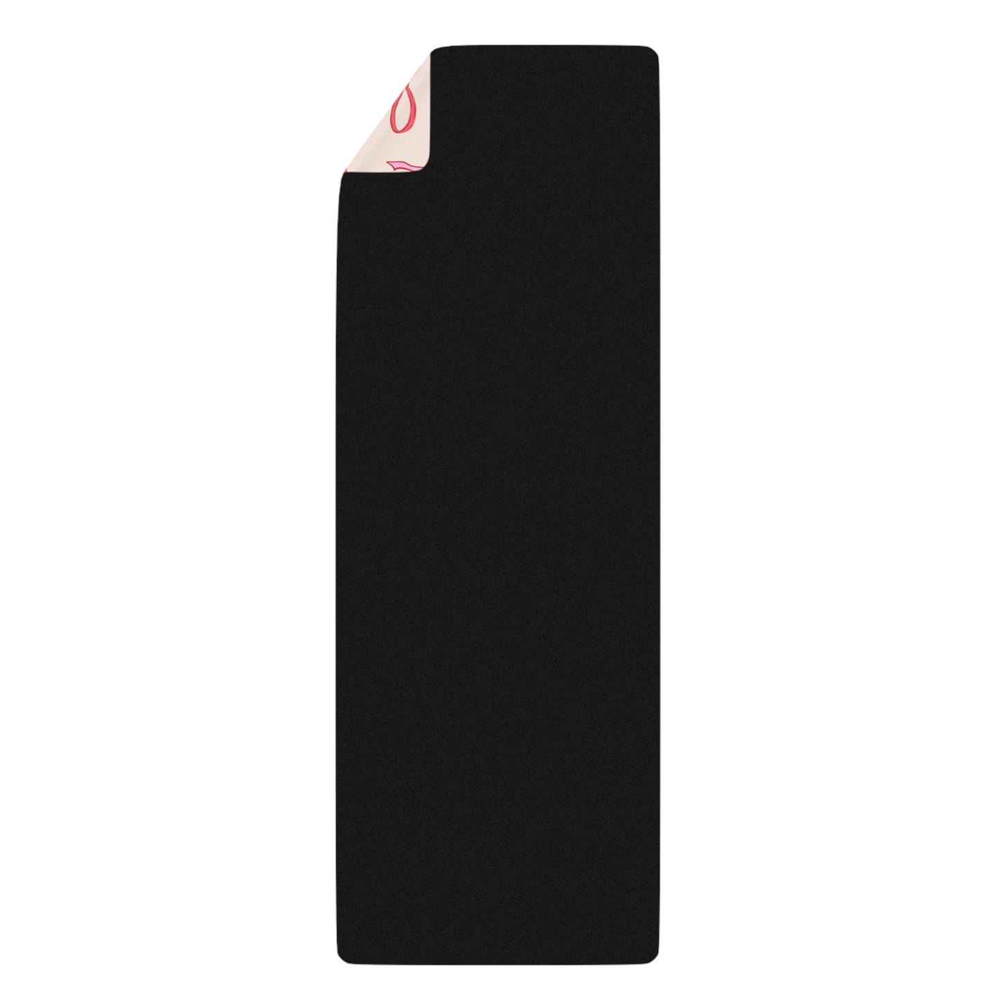 . Chic Bow-Print Yoga Mat, Stylish Exercise Mat, Gift for Yoga Lovers, Non-Slip Fitness Mat, Workout Essential