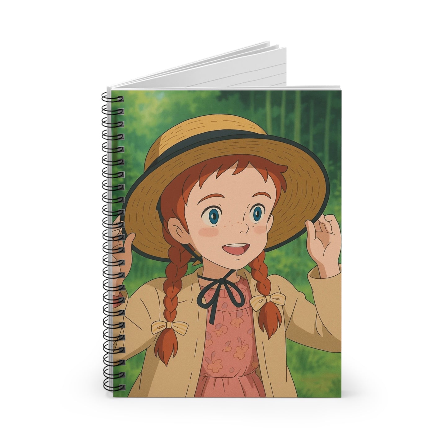 Whimsical Spirals Notebook, Cute Journal, Stationery for Creatives, Perfect for Gifts, School Supplies, and Memories