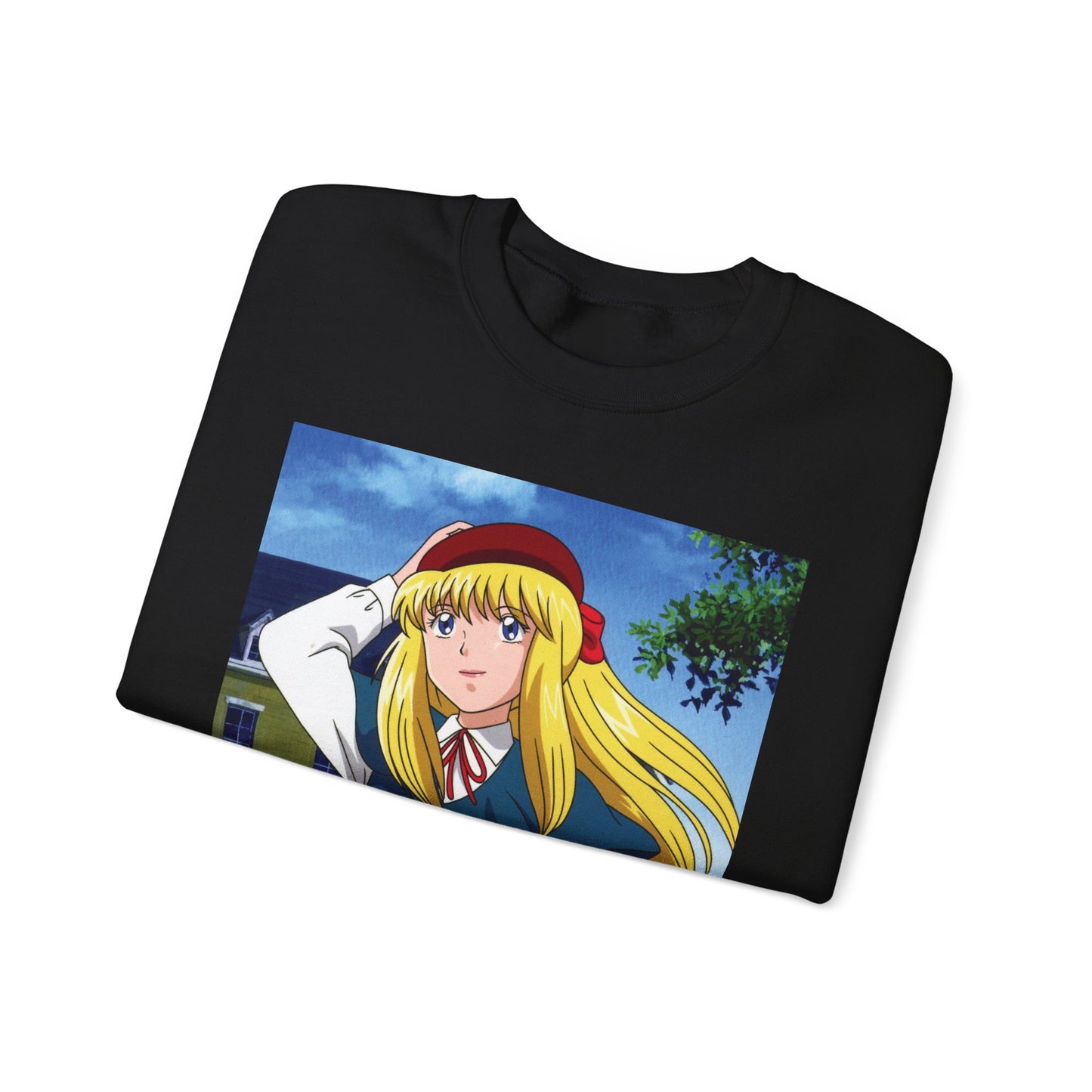 Anime-Inspired Unisex Crewneck Sweatshirt, Cozy Gift for Fans, Casual Wear, Everyday Comfort, Art Collector's Apparel