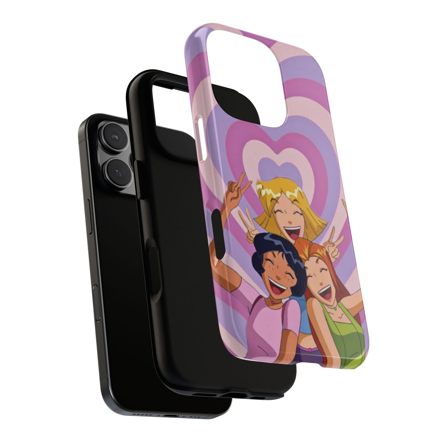 Colorful Phone Case with Cheerful Design, Fun Accessories, Gift for Teens, Trendy Tech Cover, Girls' Birthday Present