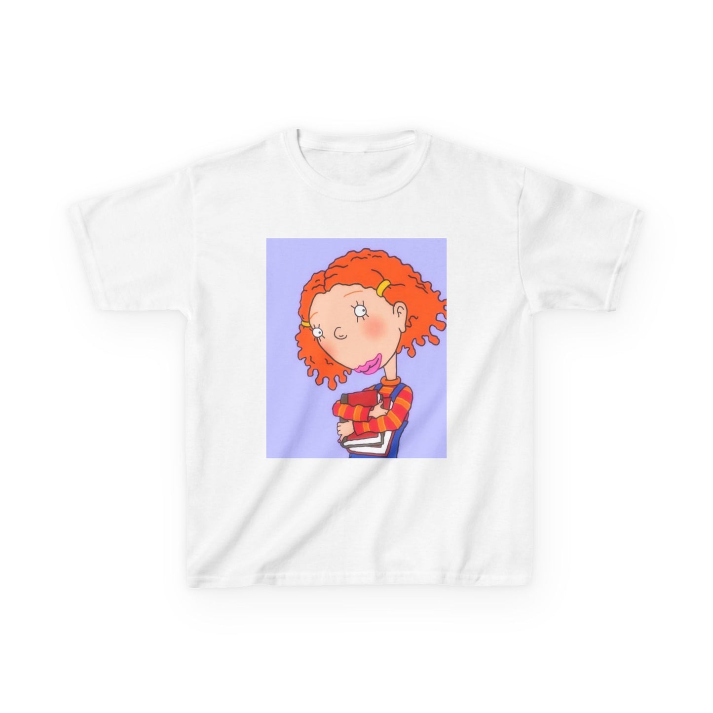 Adorable Kids Cotton Tee with Cute Character Design, Kids T-Shirt, Cartoon Tee, Playful Apparel, Gift for Kids, Birthday Gift