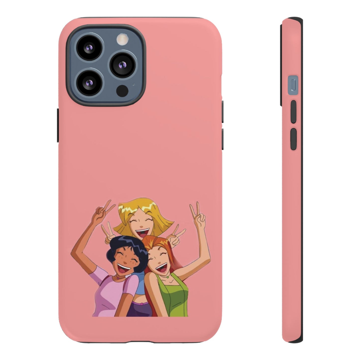 Playful Friendship Phone Case, Cute Girls Phone Cover, Tough Phone Case, Unique Tech Accessory, Gift for Friends, Fun Personalized Case