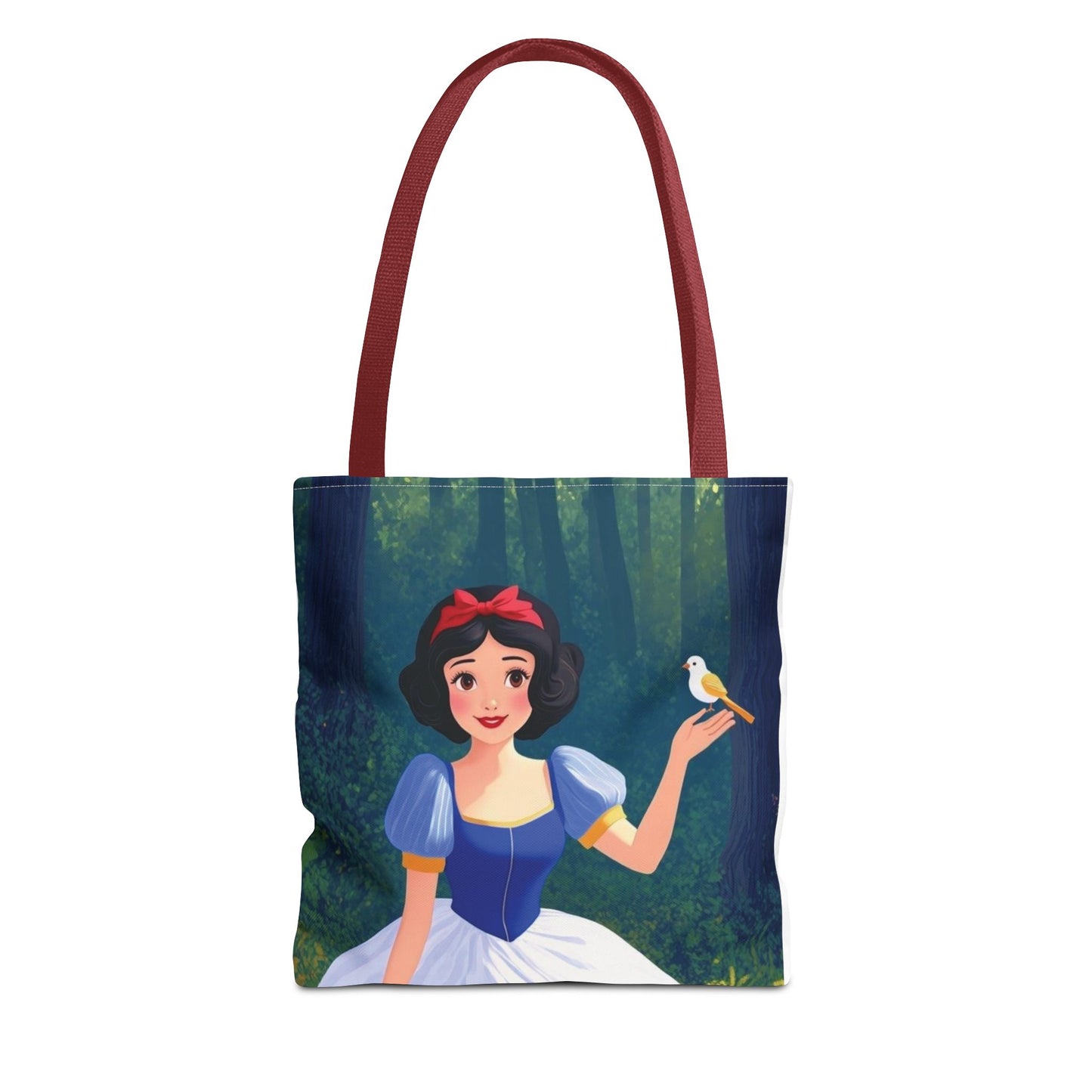 Snow White Forest Tote Bag - Whimsical, Fairy Tale Design, Perfect for Kids and Adults, Eco-Friendly, Great for Shopping & Gifts