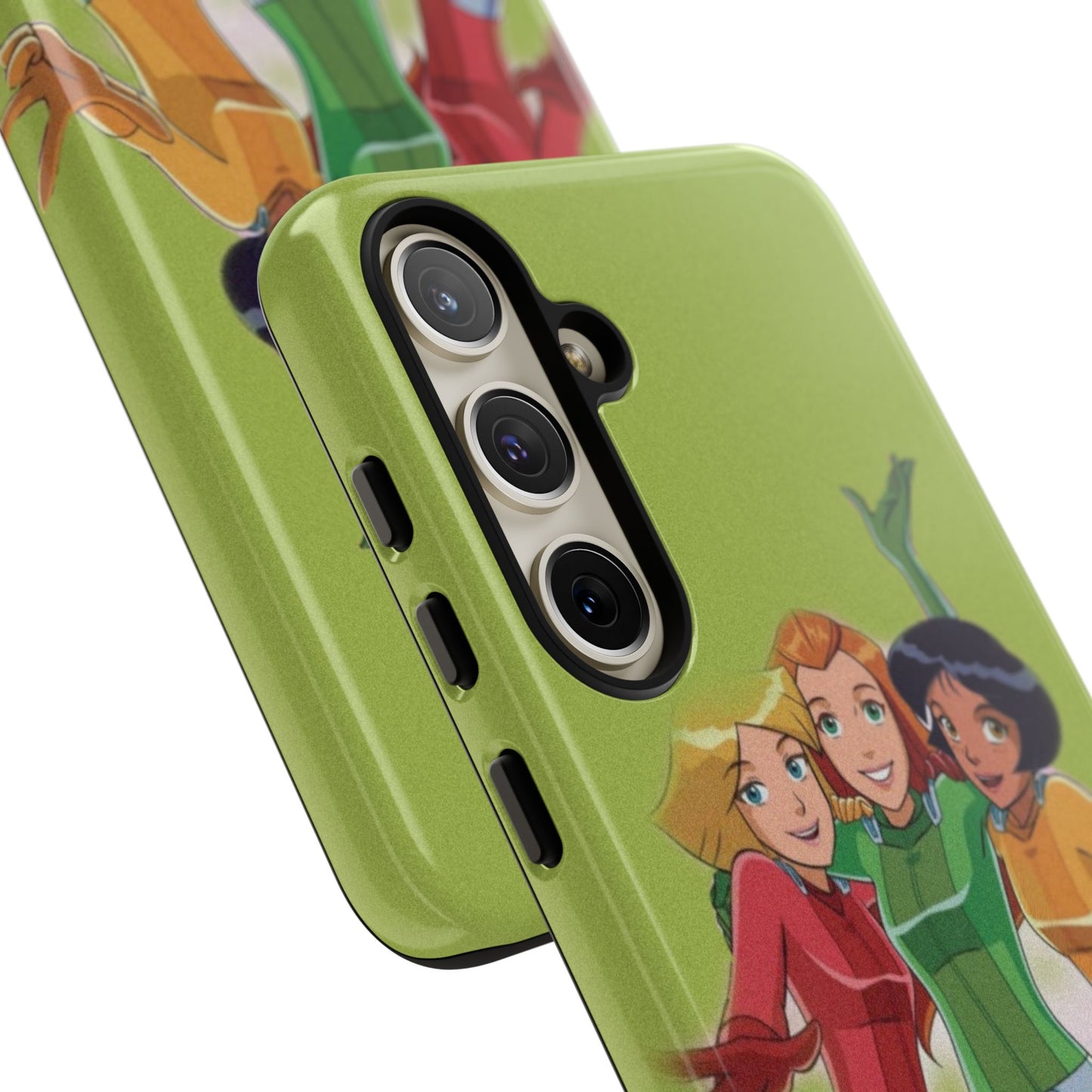 Sassy Phone Case for Tough Girls, Fun Active Protection Cover, Cartoon Friendship, Gift for Teens, Eco-friendly Mobile Accessory