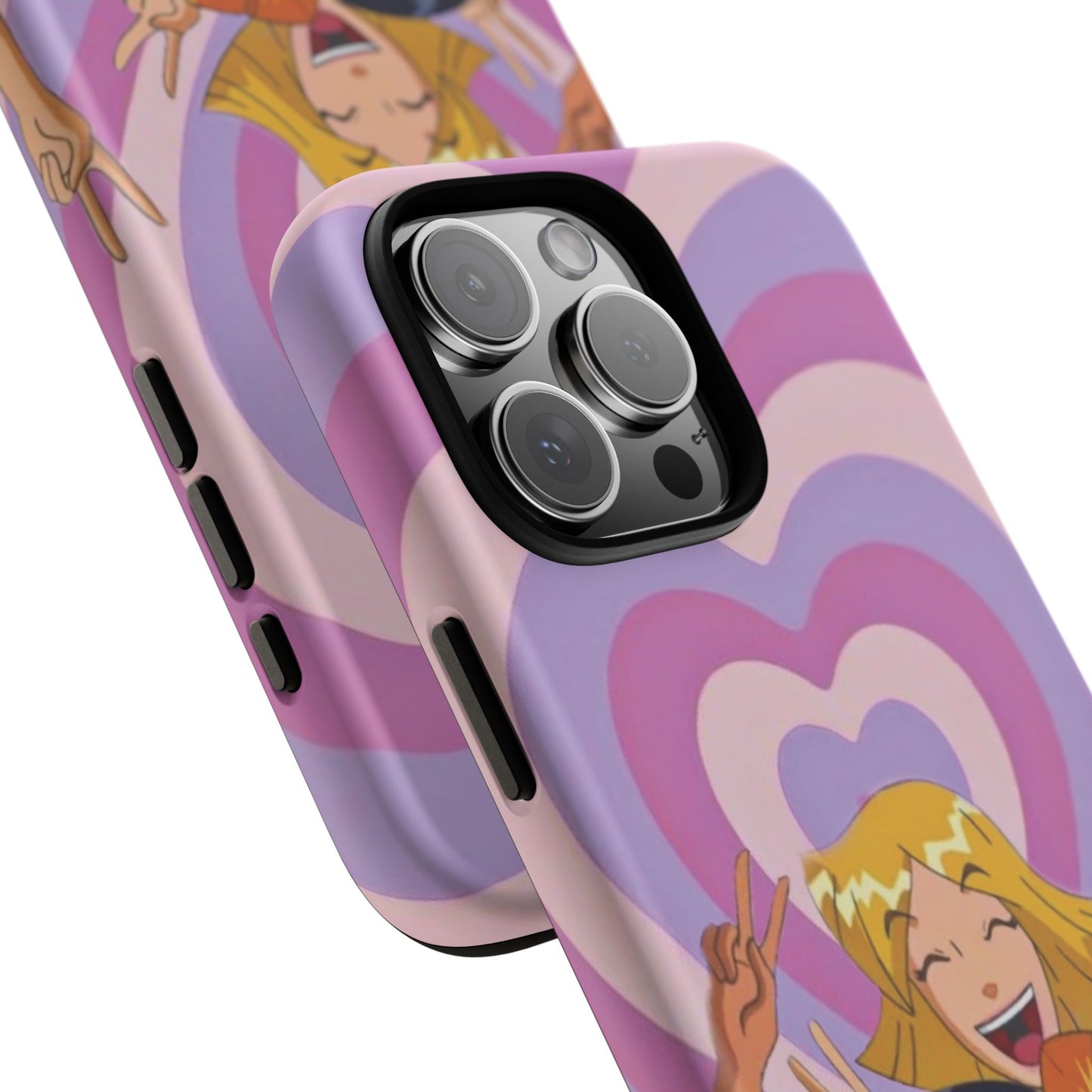 Colorful Phone Case with Cheerful Design, Fun Accessories, Gift for Teens, Trendy Tech Cover, Girls' Birthday Present